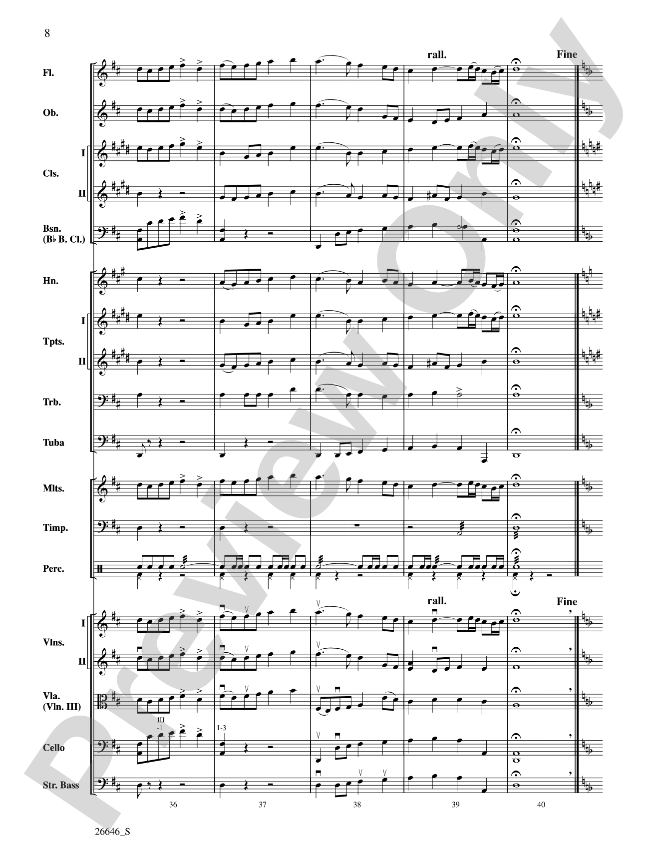 Ancient Aires and Dances, Suite No. 1 (Balletto): Full Orchestra Conductor Score & Parts