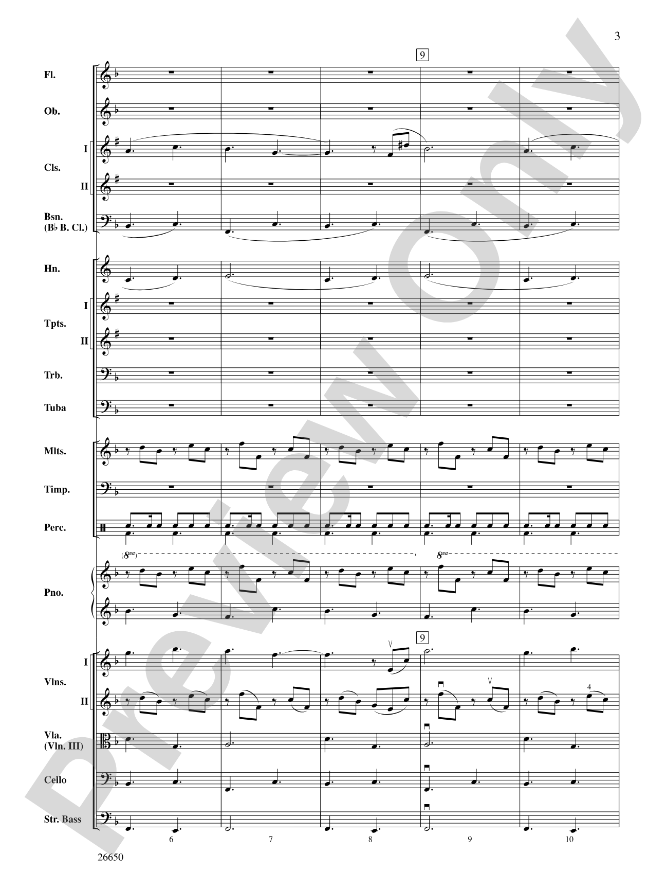 Everwood, Theme from: Full Orchestra Conductor Score & Parts