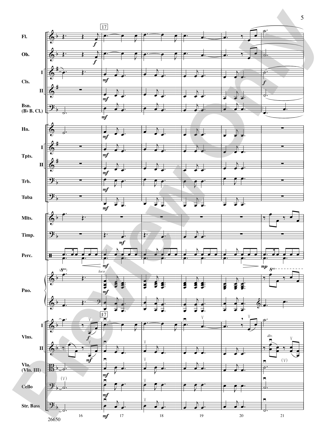 Everwood, Theme from: Full Orchestra Conductor Score & Parts