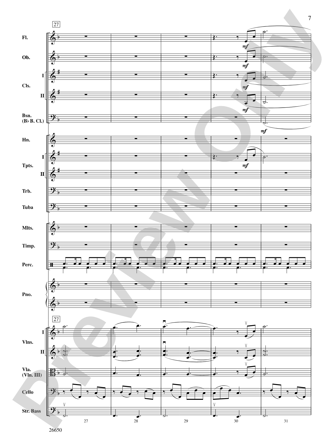 Everwood, Theme from: Full Orchestra Conductor Score & Parts