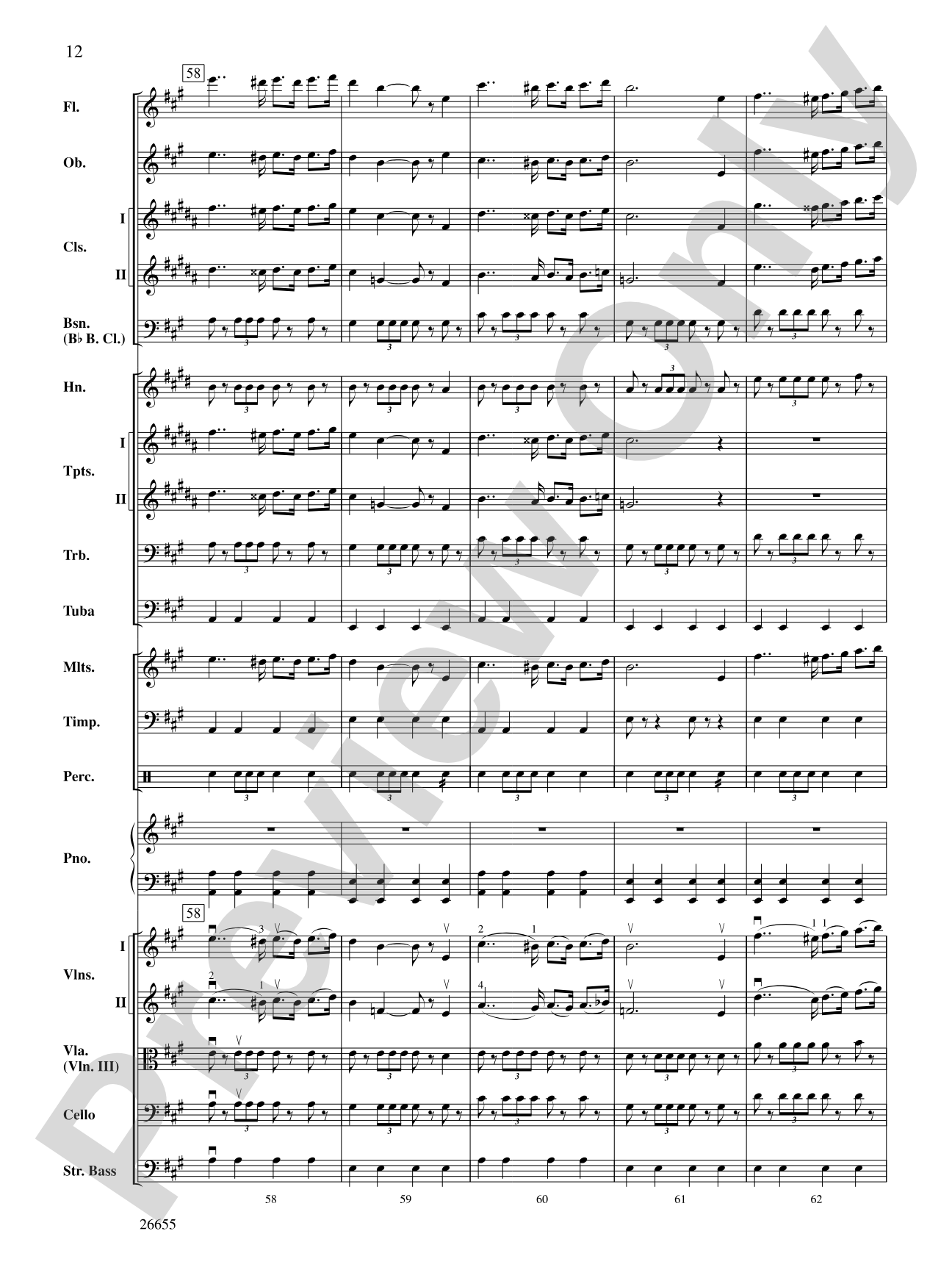 Robin Hood and His Merry Men: Score