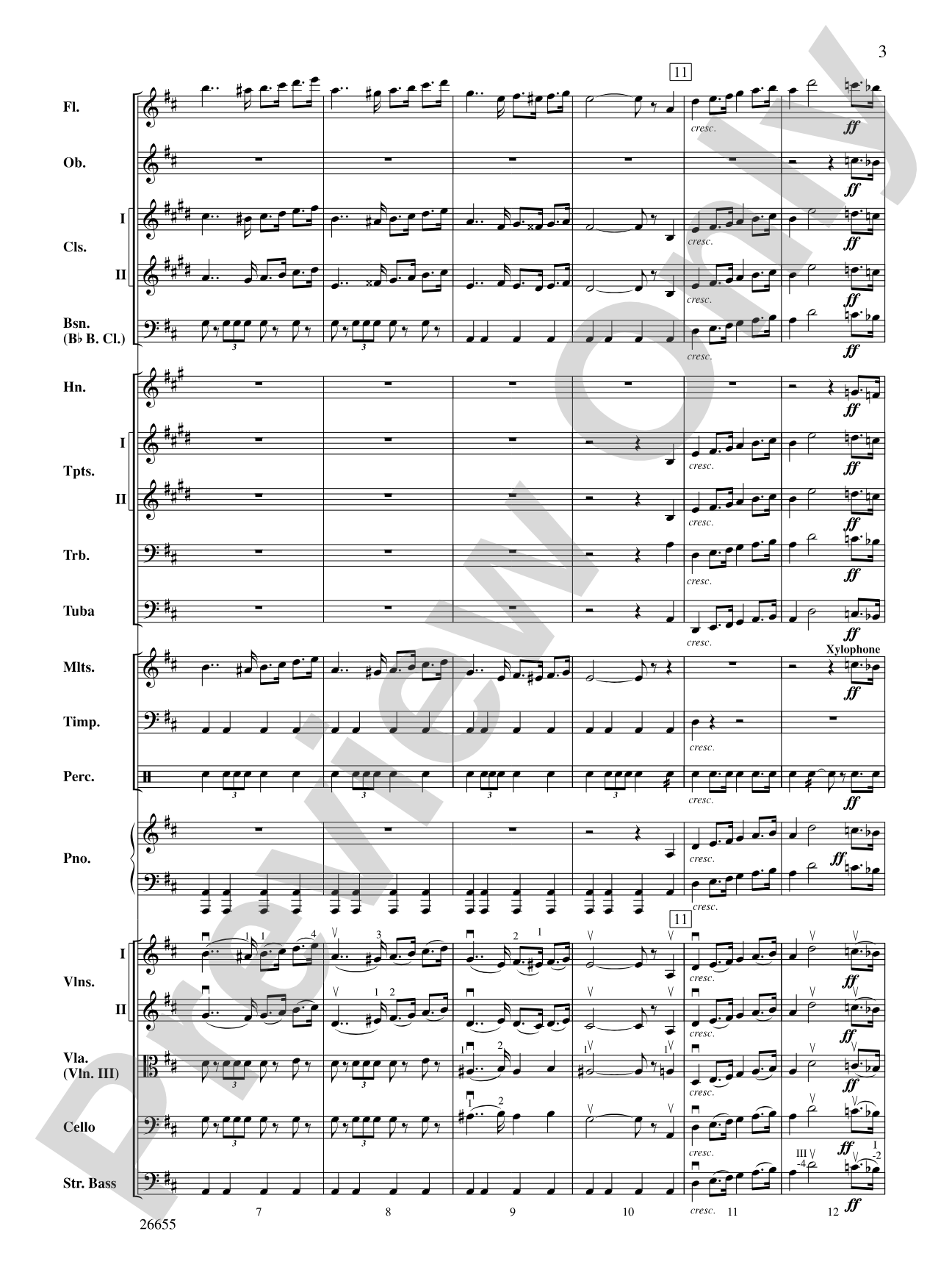 Robin Hood and His Merry Men: Score