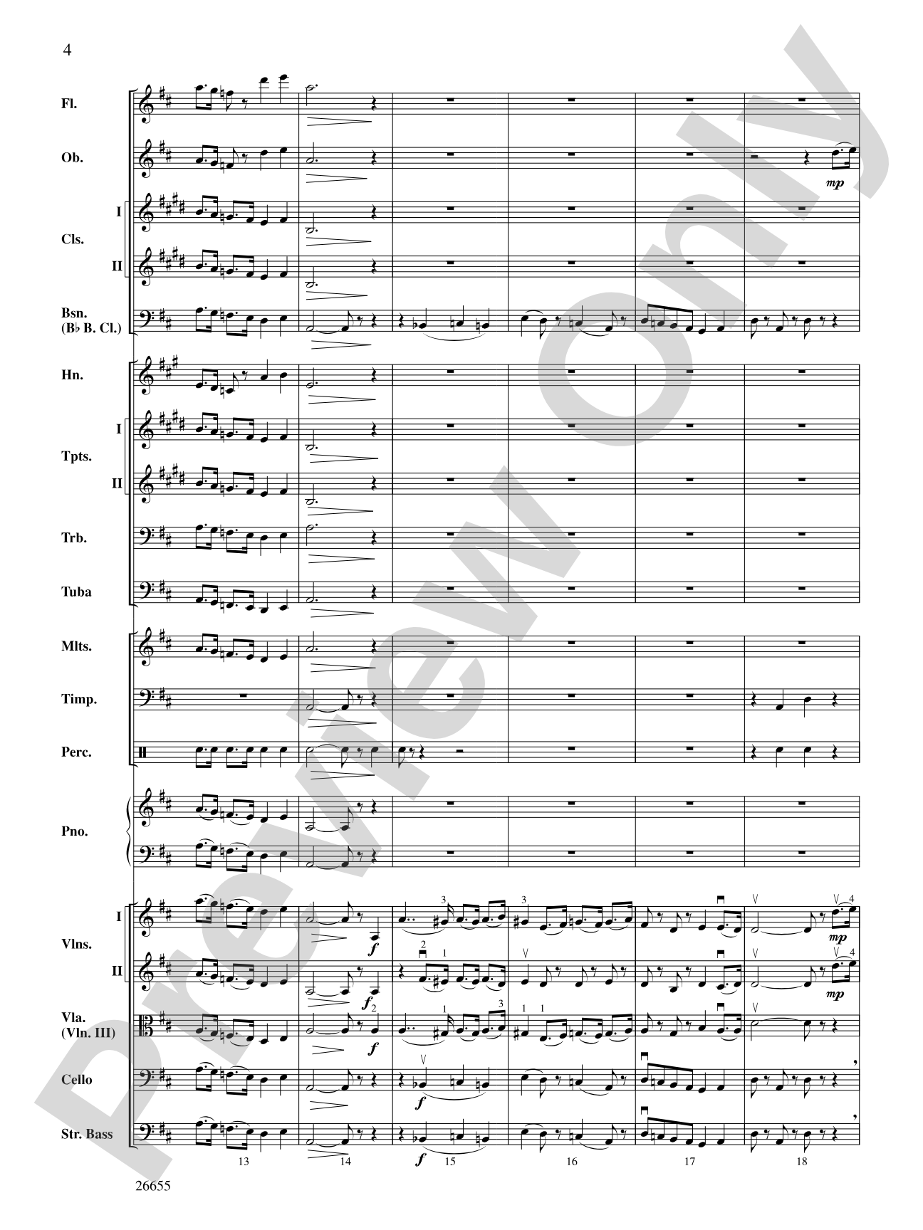 Robin Hood and His Merry Men: Score