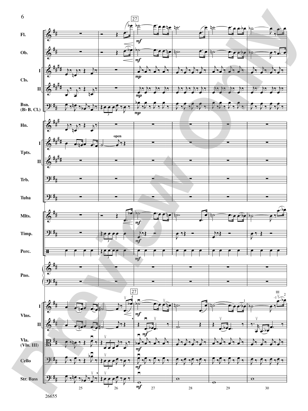 Robin Hood and His Merry Men: Score