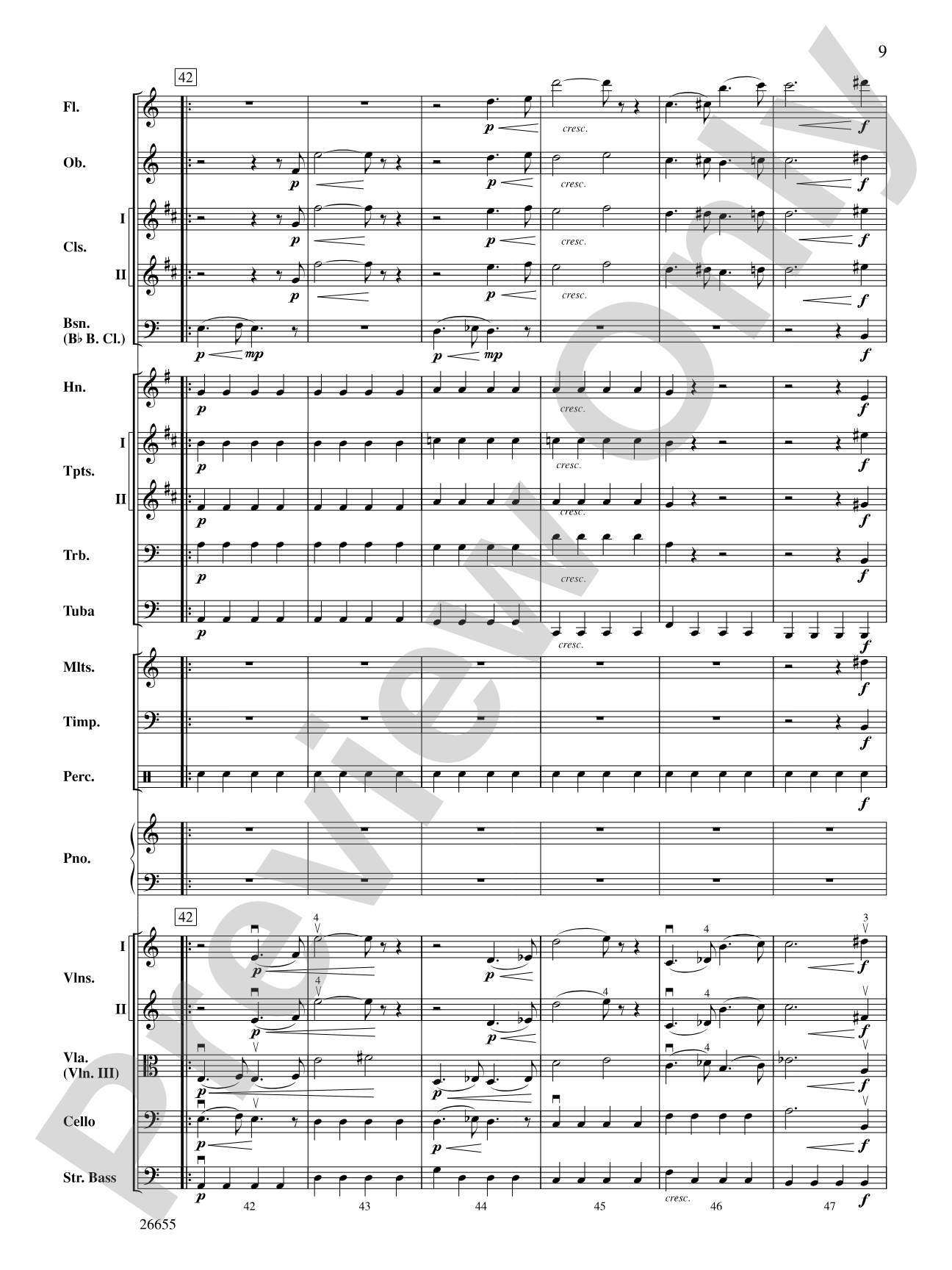 Robin Hood and His Merry Men: Score