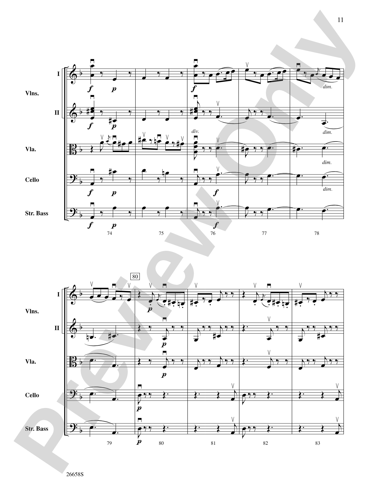Halloween Spooktacular: String Orchestra Conductor Score & Parts