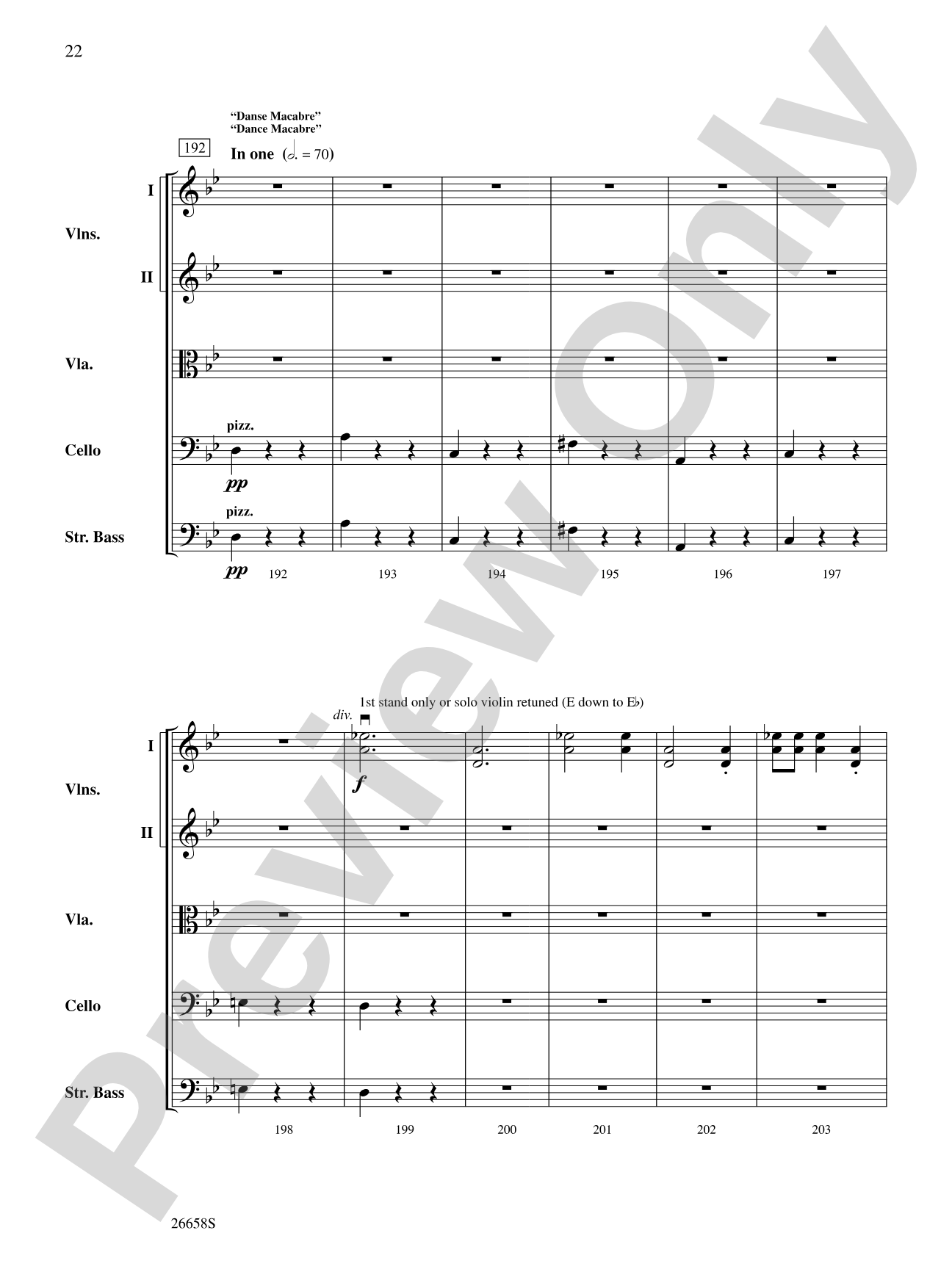 Halloween Spooktacular: String Orchestra Conductor Score & Parts