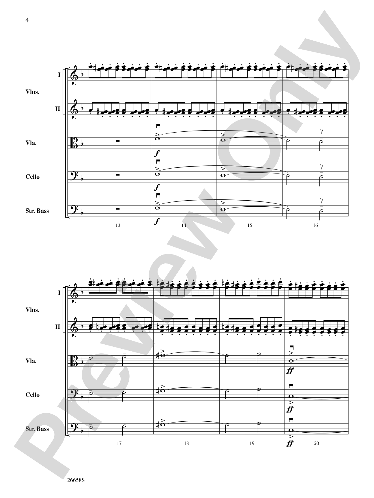 Halloween Spooktacular: String Orchestra Conductor Score & Parts
