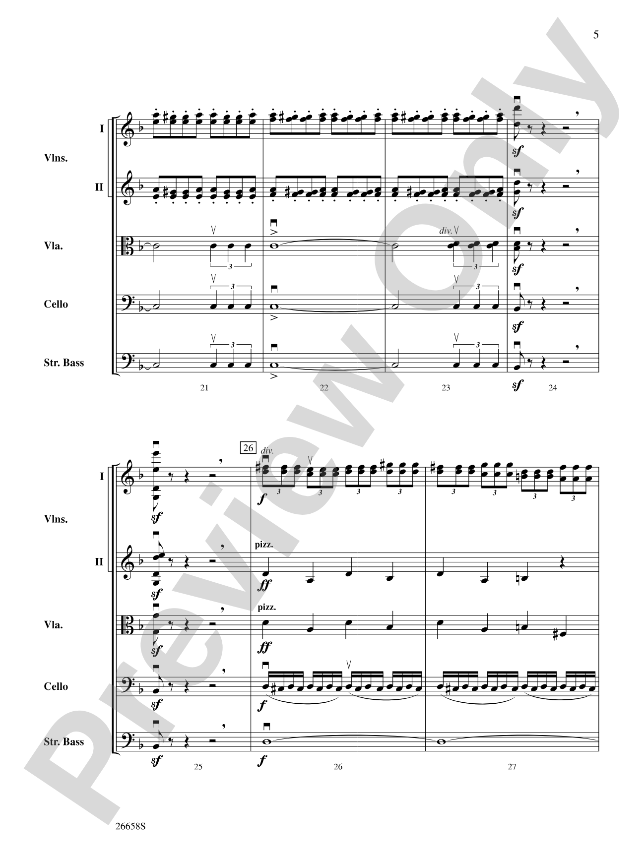 Halloween Spooktacular: String Orchestra Conductor Score & Parts