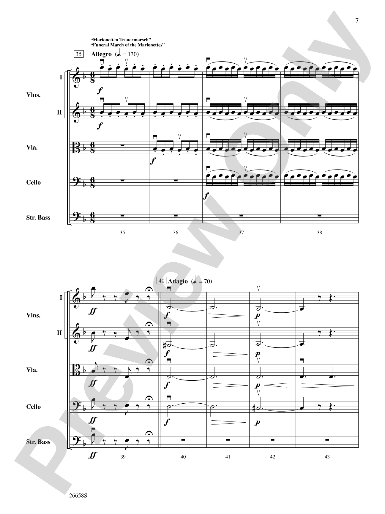 Halloween Spooktacular: String Orchestra Conductor Score & Parts