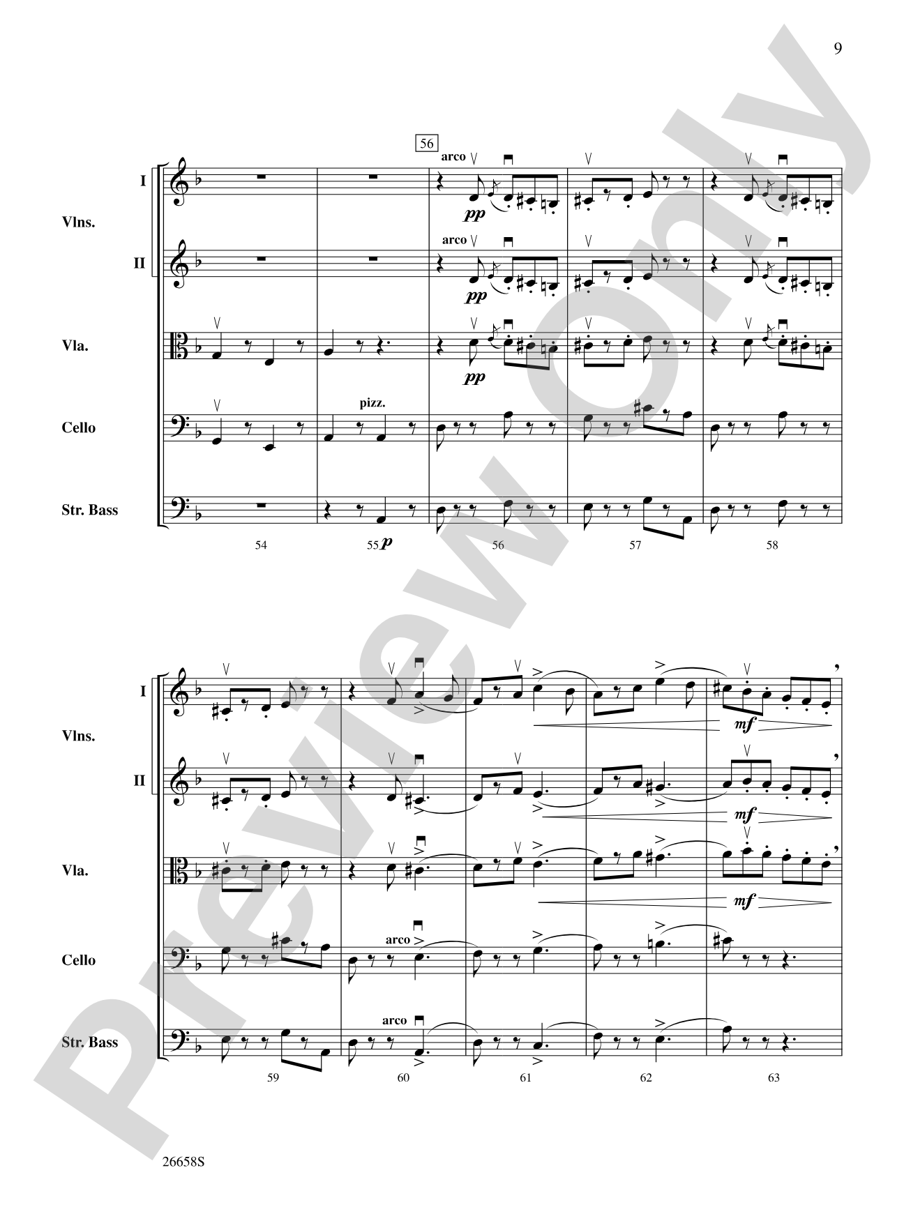 Halloween Spooktacular: String Orchestra Conductor Score & Parts