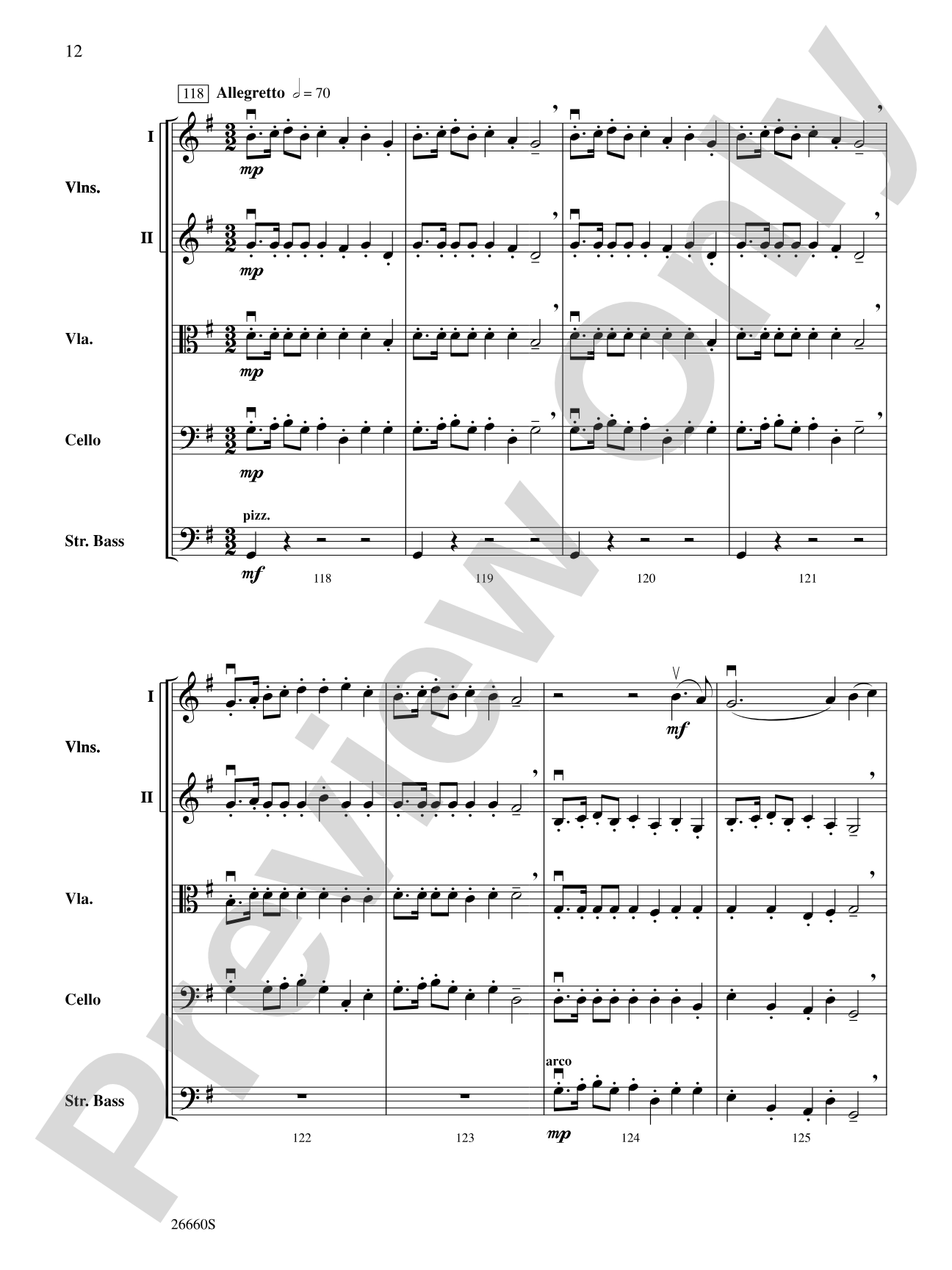 Christmas Day: String Orchestra Conductor Score & Parts