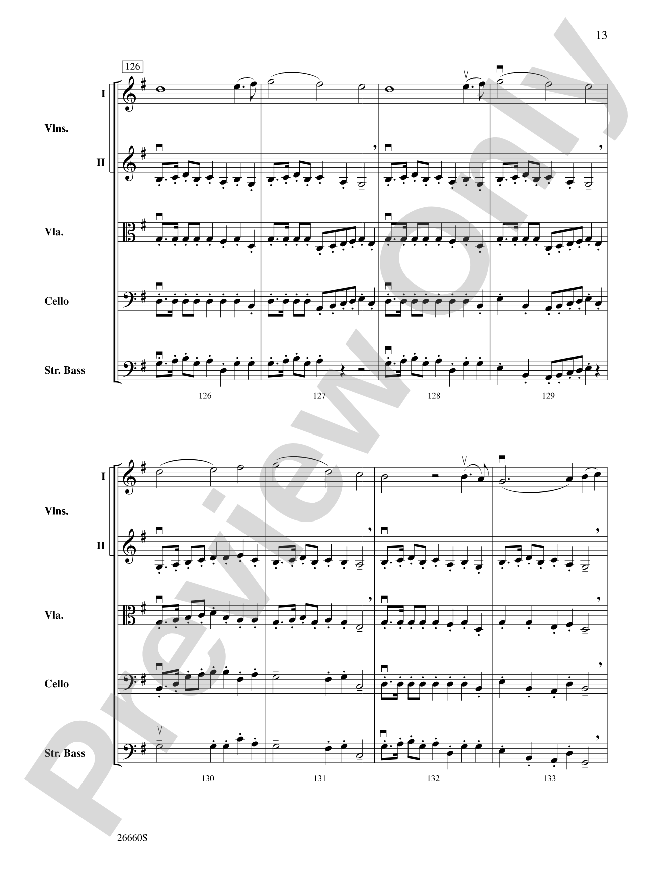 Christmas Day: String Orchestra Conductor Score & Parts