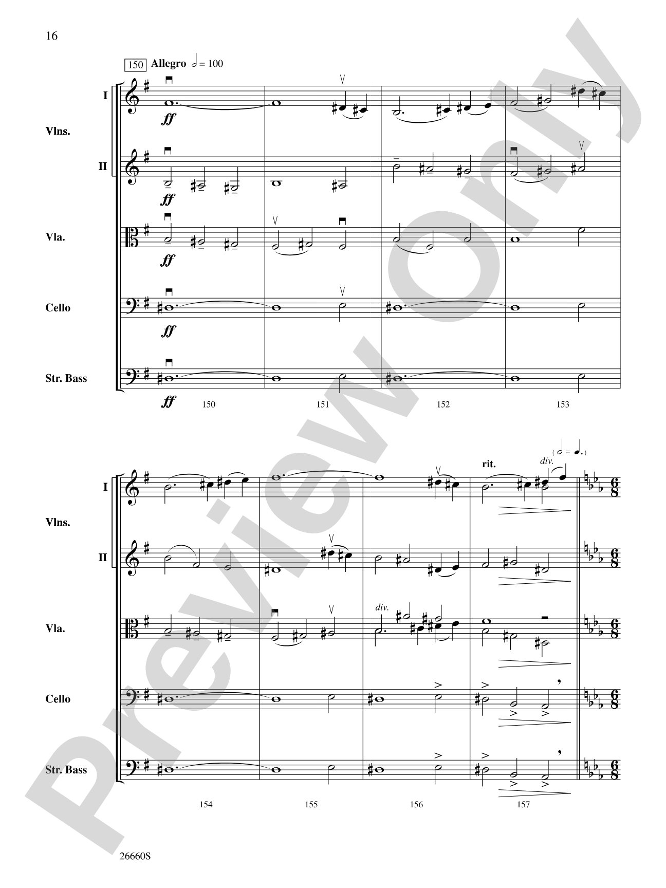 Christmas Day: String Orchestra Conductor Score & Parts
