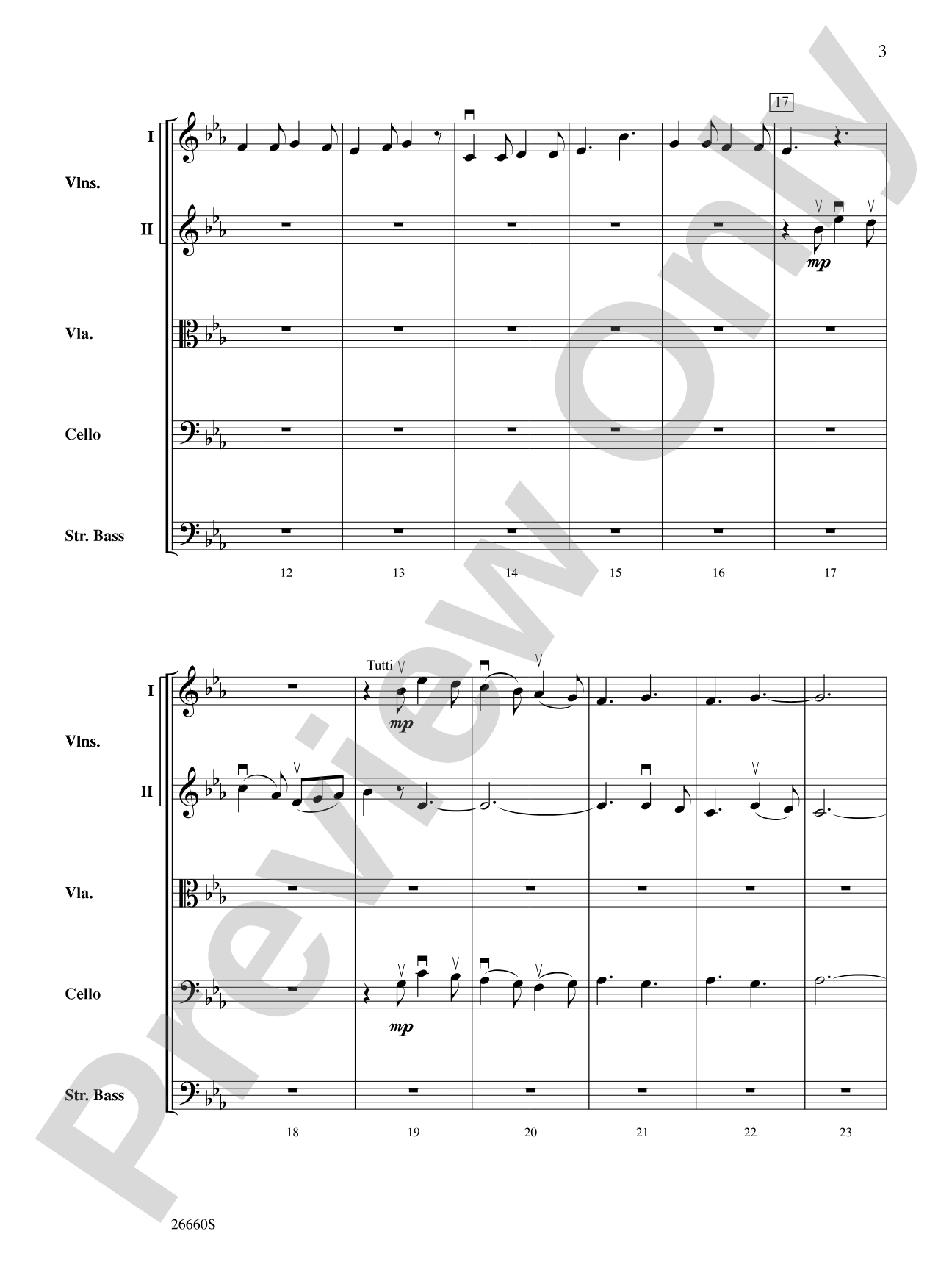 Christmas Day: String Orchestra Conductor Score & Parts