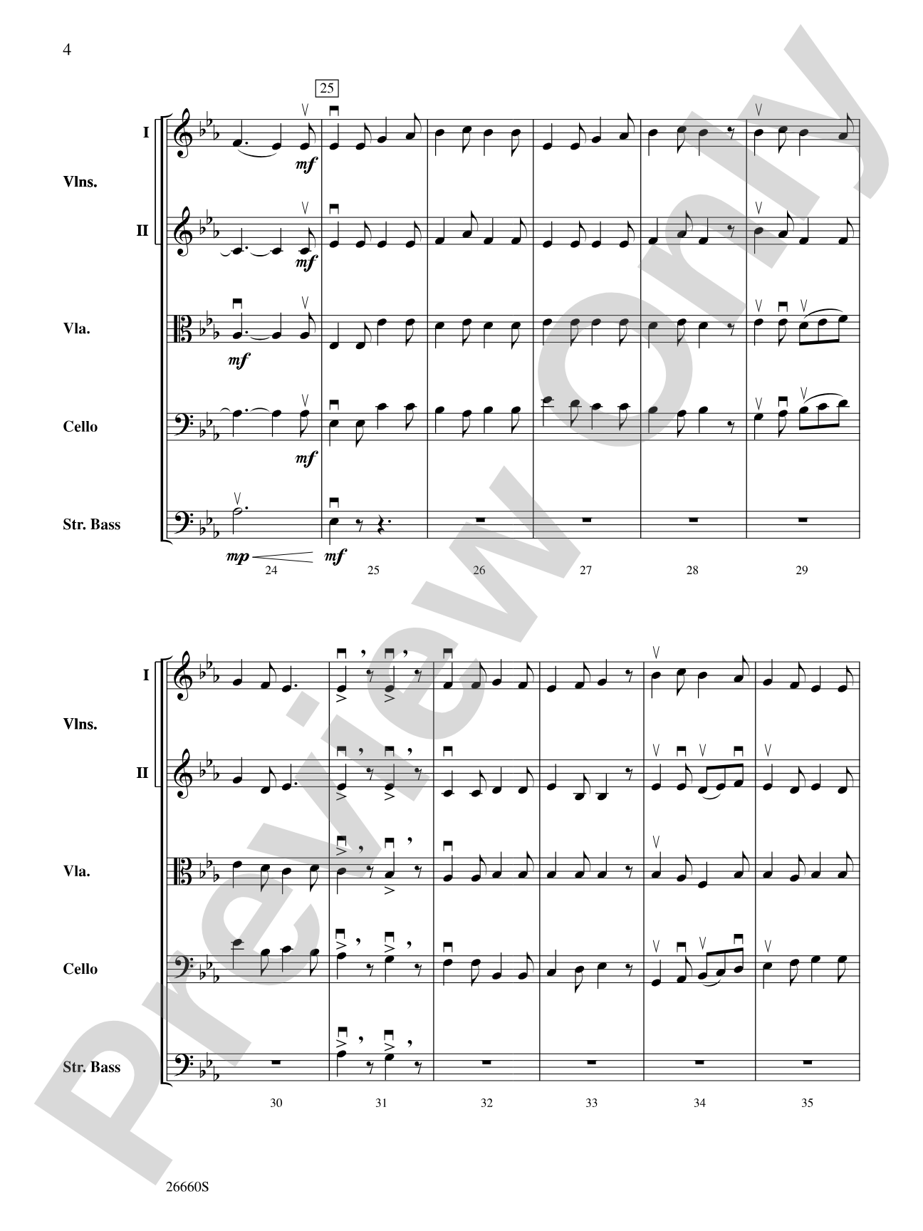 Christmas Day: String Orchestra Conductor Score & Parts