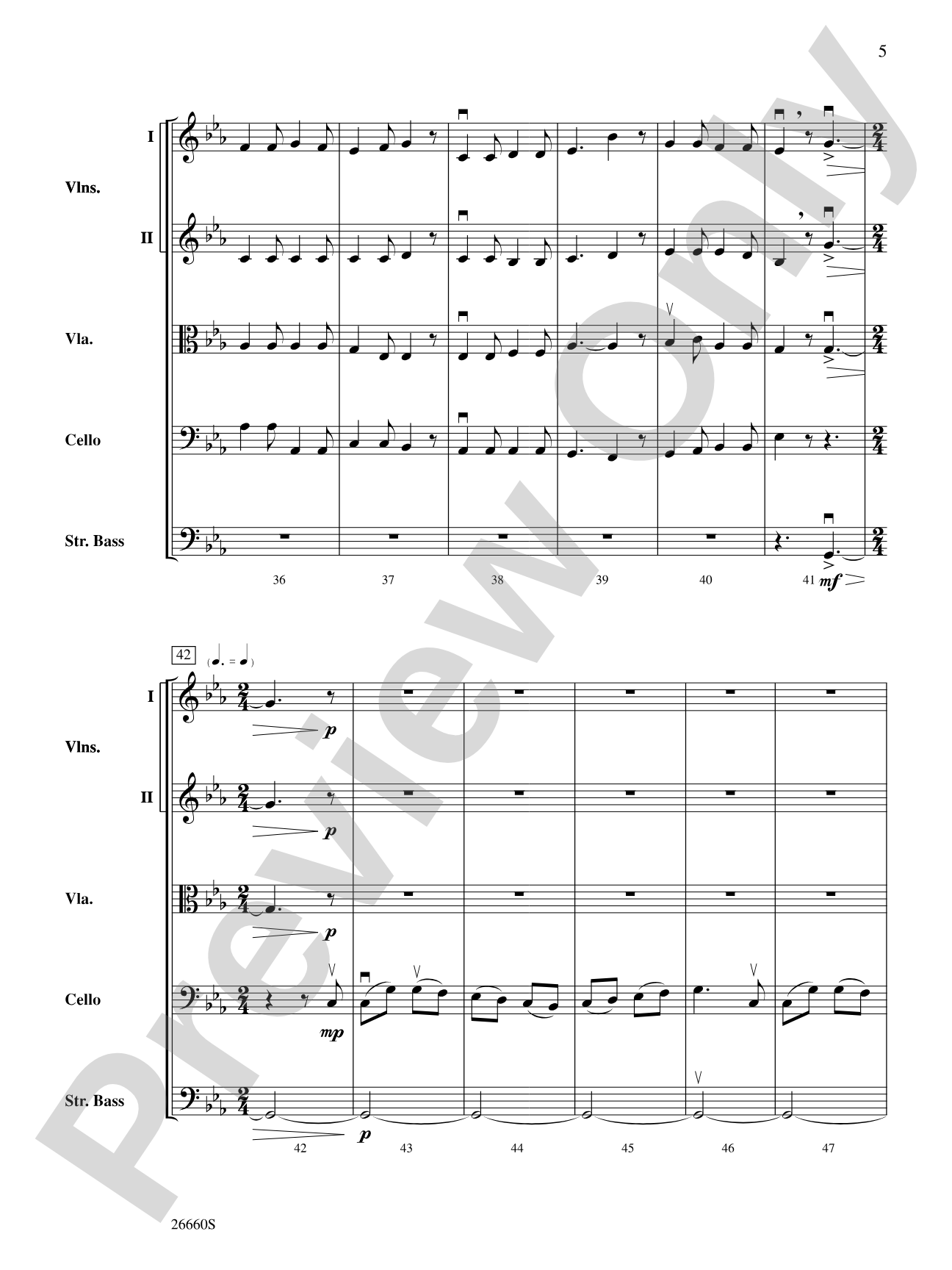Christmas Day: String Orchestra Conductor Score & Parts