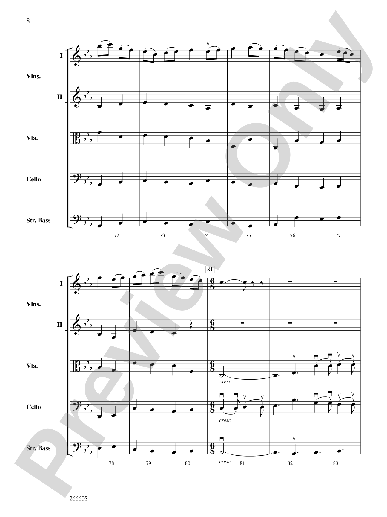 Christmas Day: String Orchestra Conductor Score & Parts