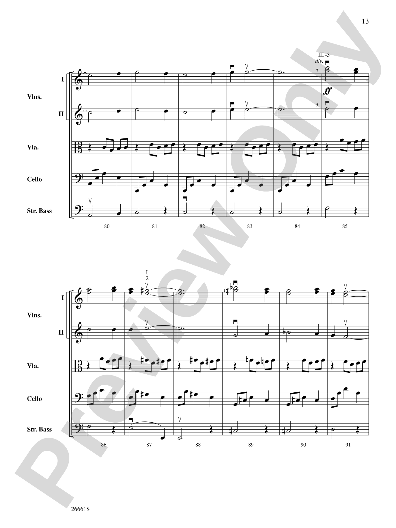 Recuerdos de la Alhambra: String Orchestra Conductor Score & Parts