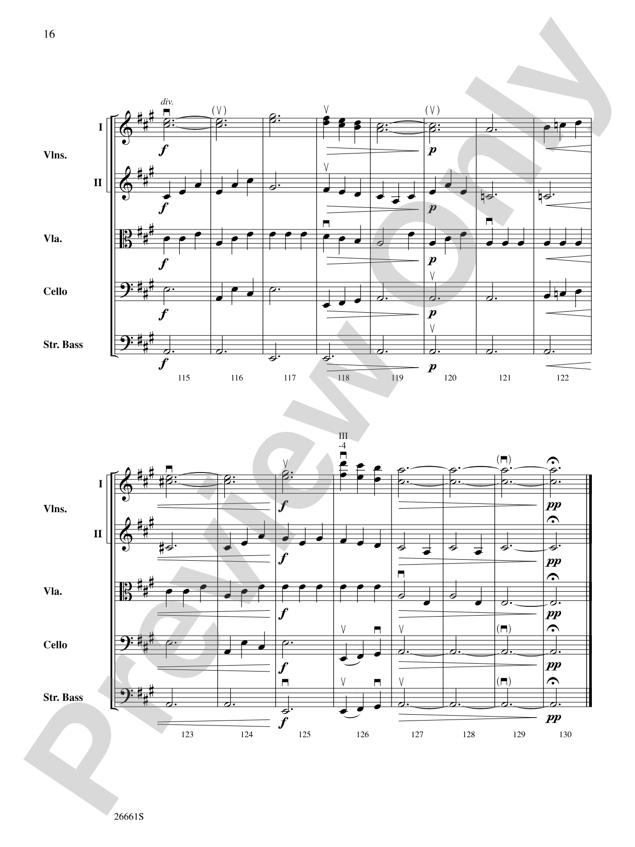 Recuerdos de la Alhambra: String Orchestra Conductor Score & Parts