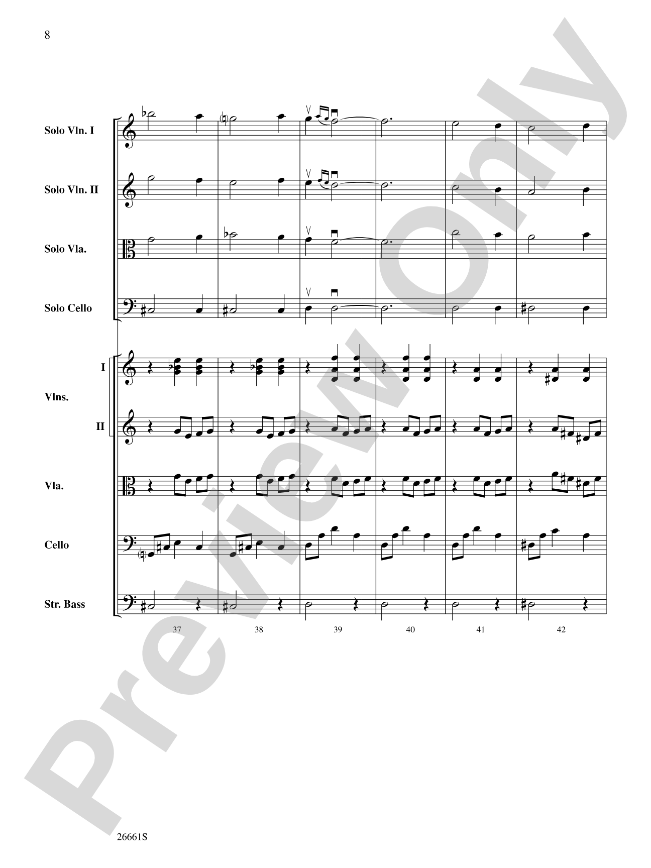 Recuerdos de la Alhambra: String Orchestra Conductor Score & Parts