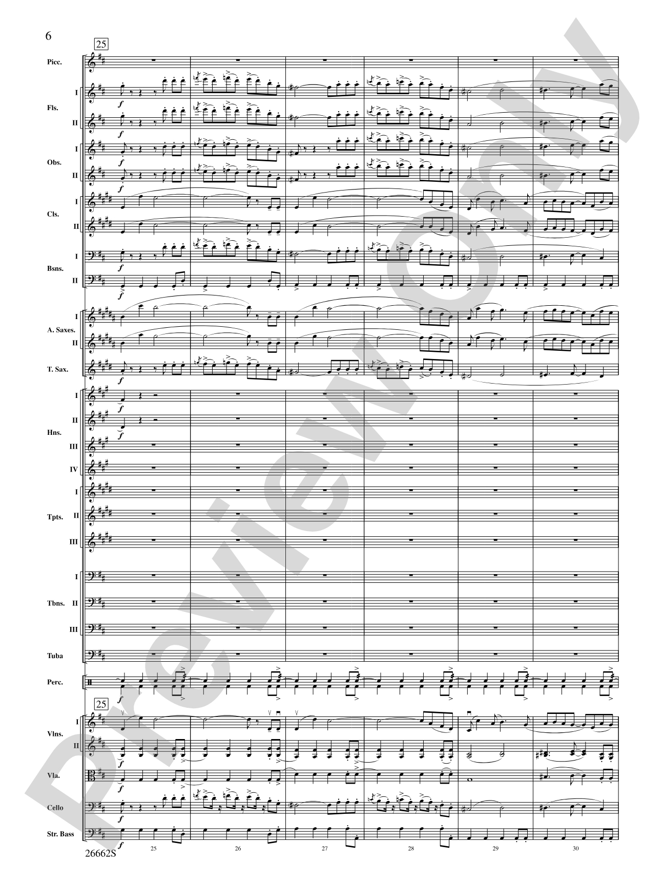 Blue Tango: Full Orchestra Conductor Score & Parts