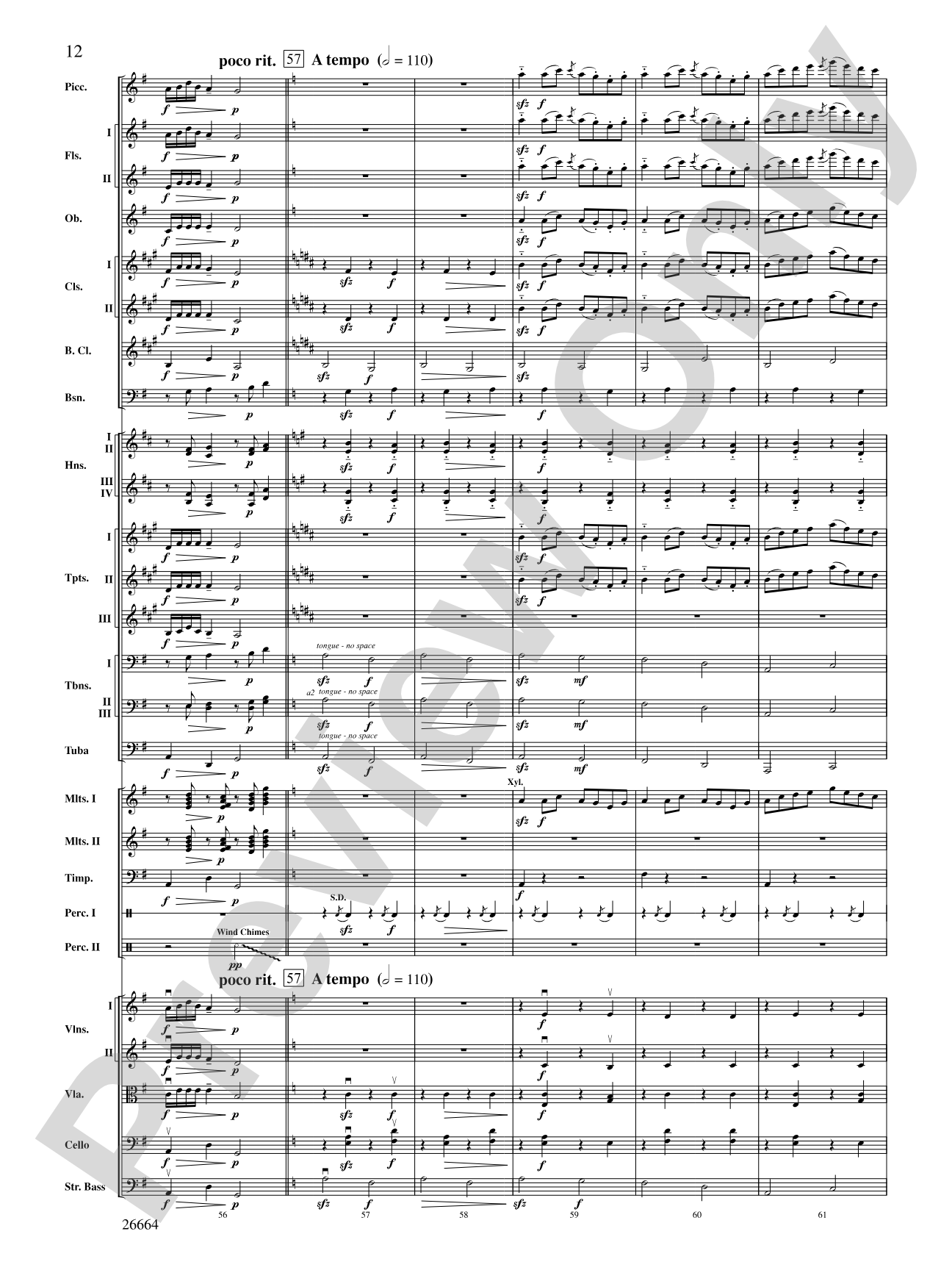 Tatarian Dances: Full Orchestra Conductor Score & Parts