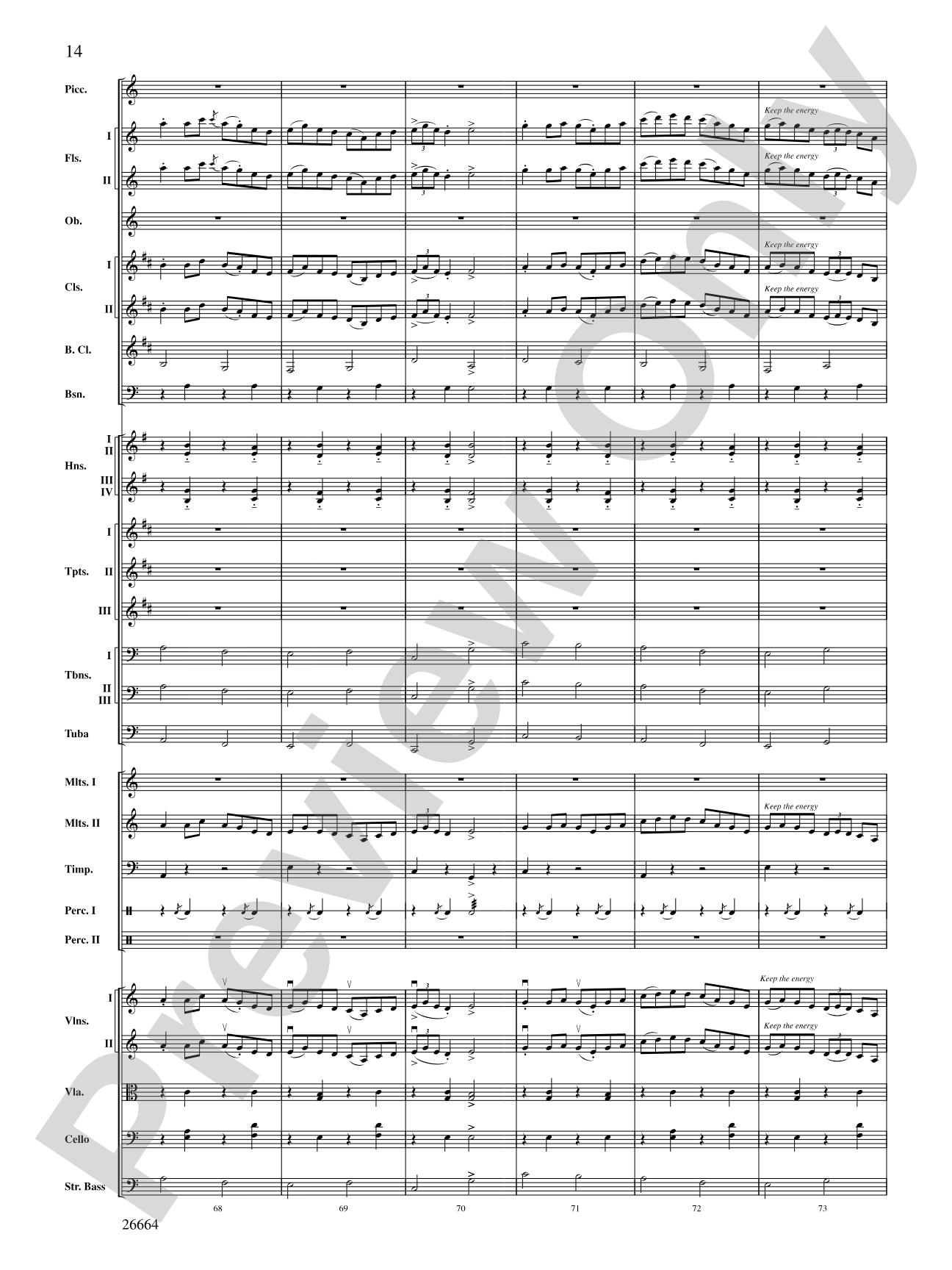 Tatarian Dances: Full Orchestra Conductor Score & Parts