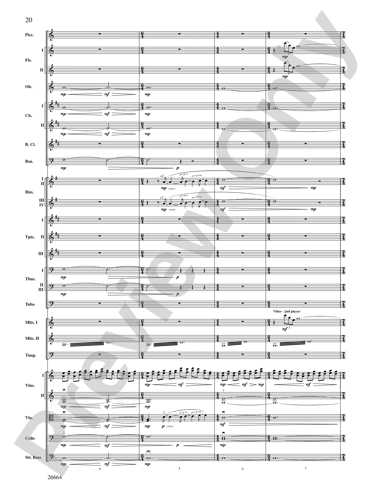 Tatarian Dances: Full Orchestra Conductor Score & Parts