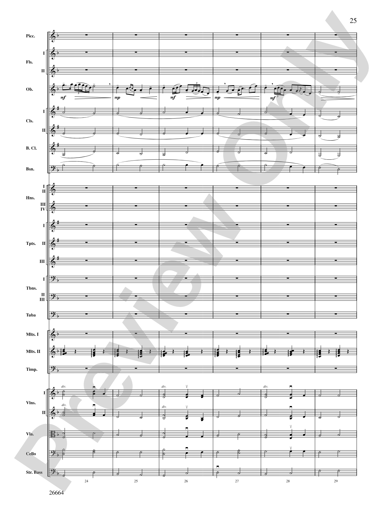 Tatarian Dances: Full Orchestra Conductor Score & Parts
