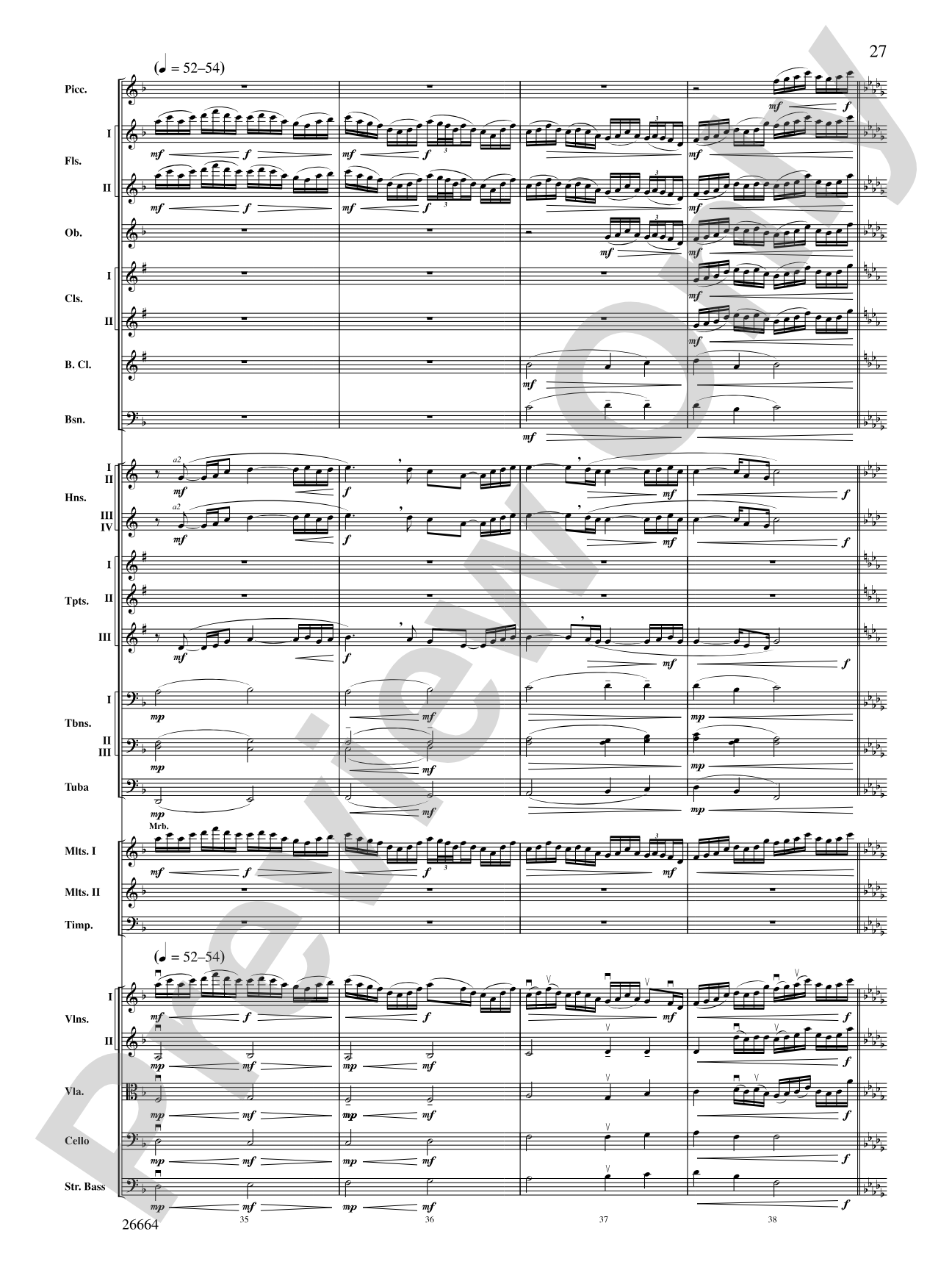 Tatarian Dances: Full Orchestra Conductor Score & Parts