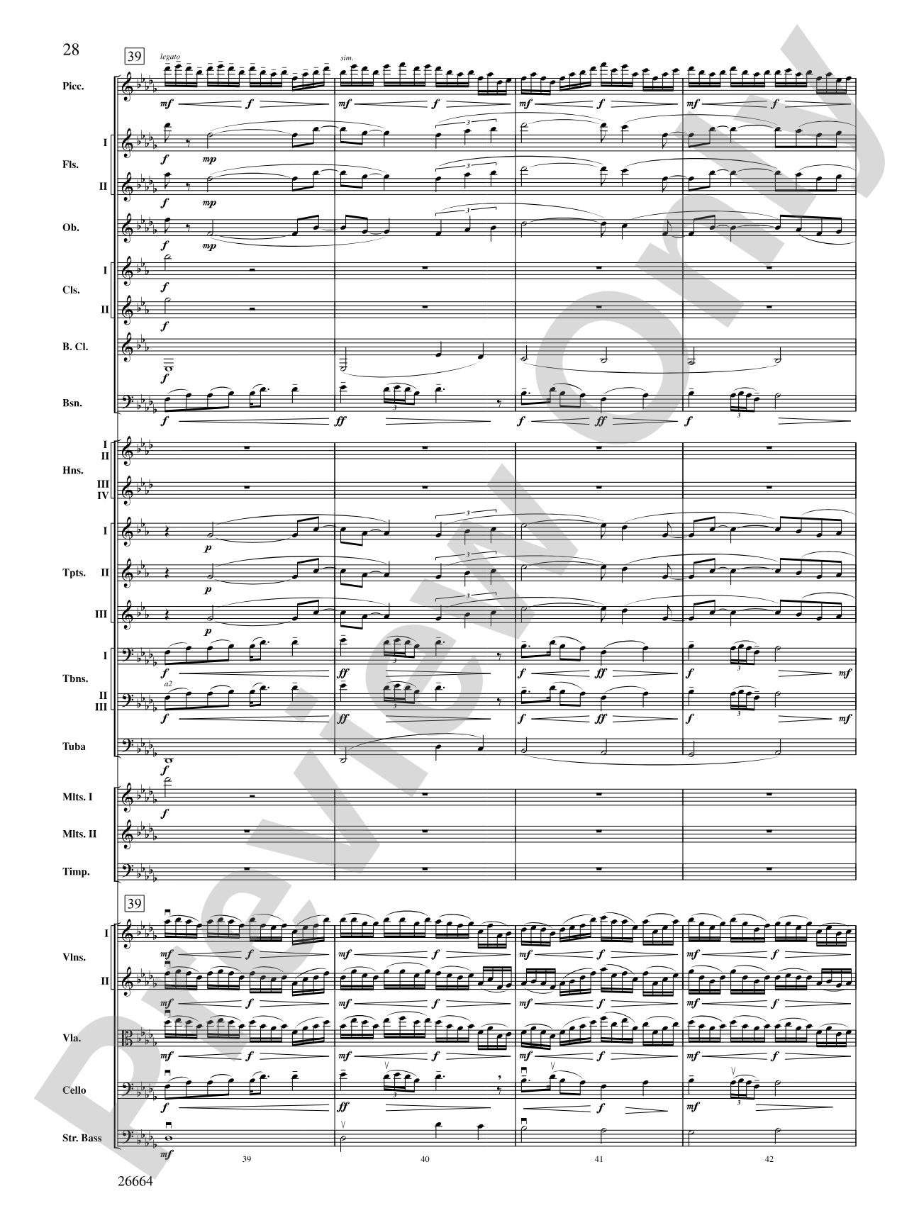 Tatarian Dances: Full Orchestra Conductor Score & Parts