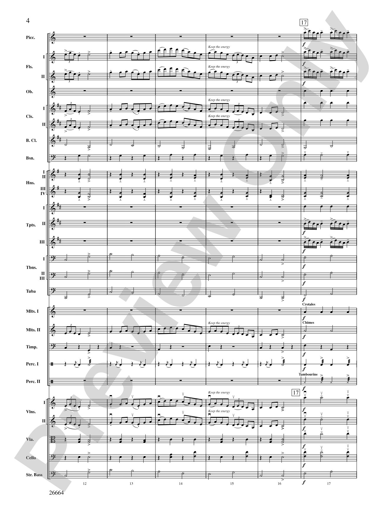 Tatarian Dances: Full Orchestra Conductor Score & Parts