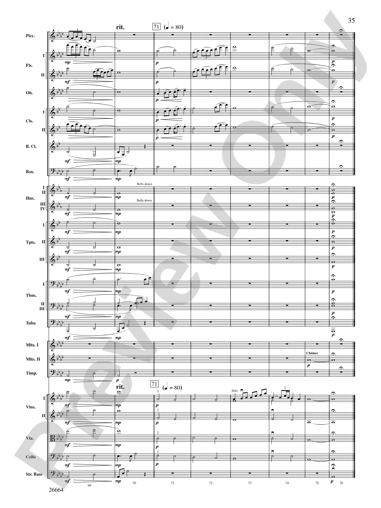 Tatarian Dances: Full Orchestra Conductor Score & Parts