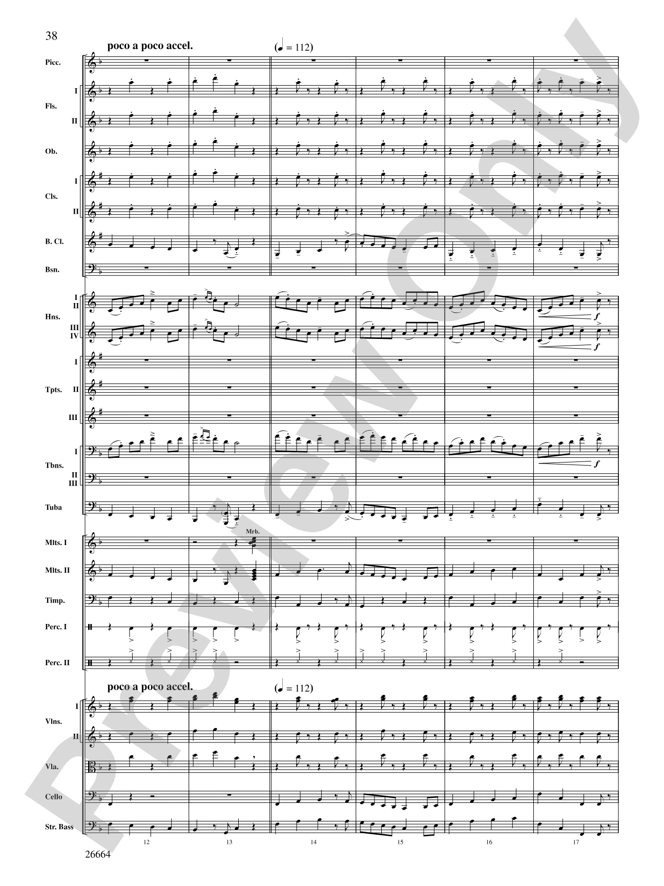 Tatarian Dances: Full Orchestra Conductor Score & Parts