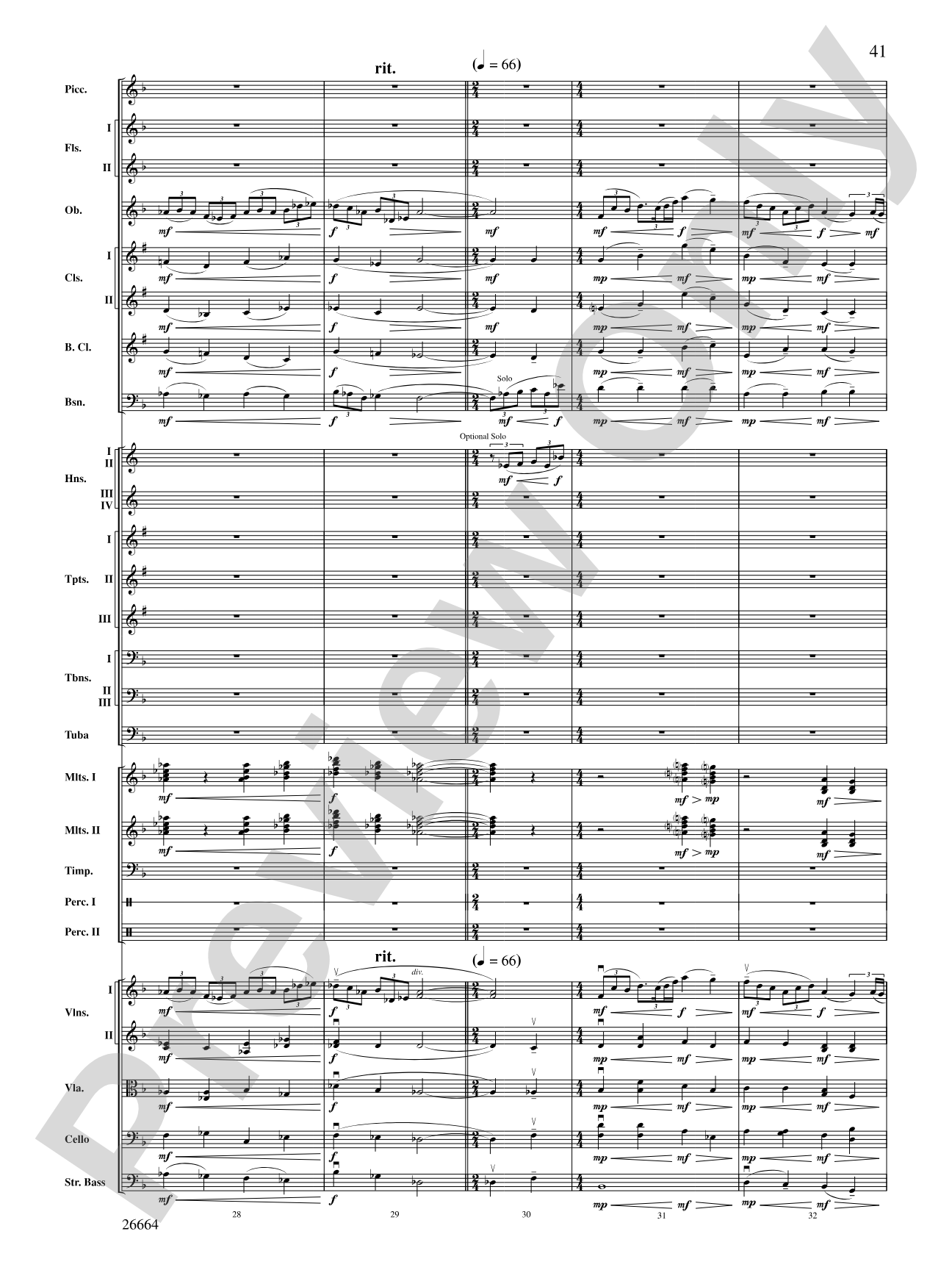 Tatarian Dances: Full Orchestra Conductor Score & Parts