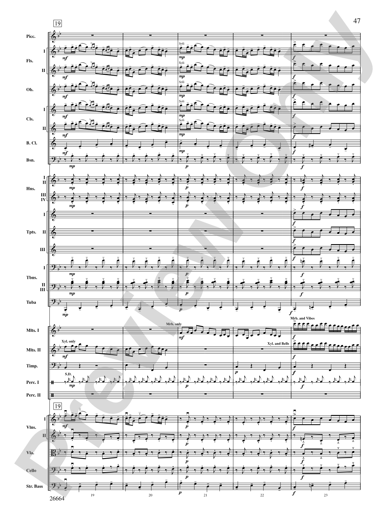 Tatarian Dances: Full Orchestra Conductor Score & Parts