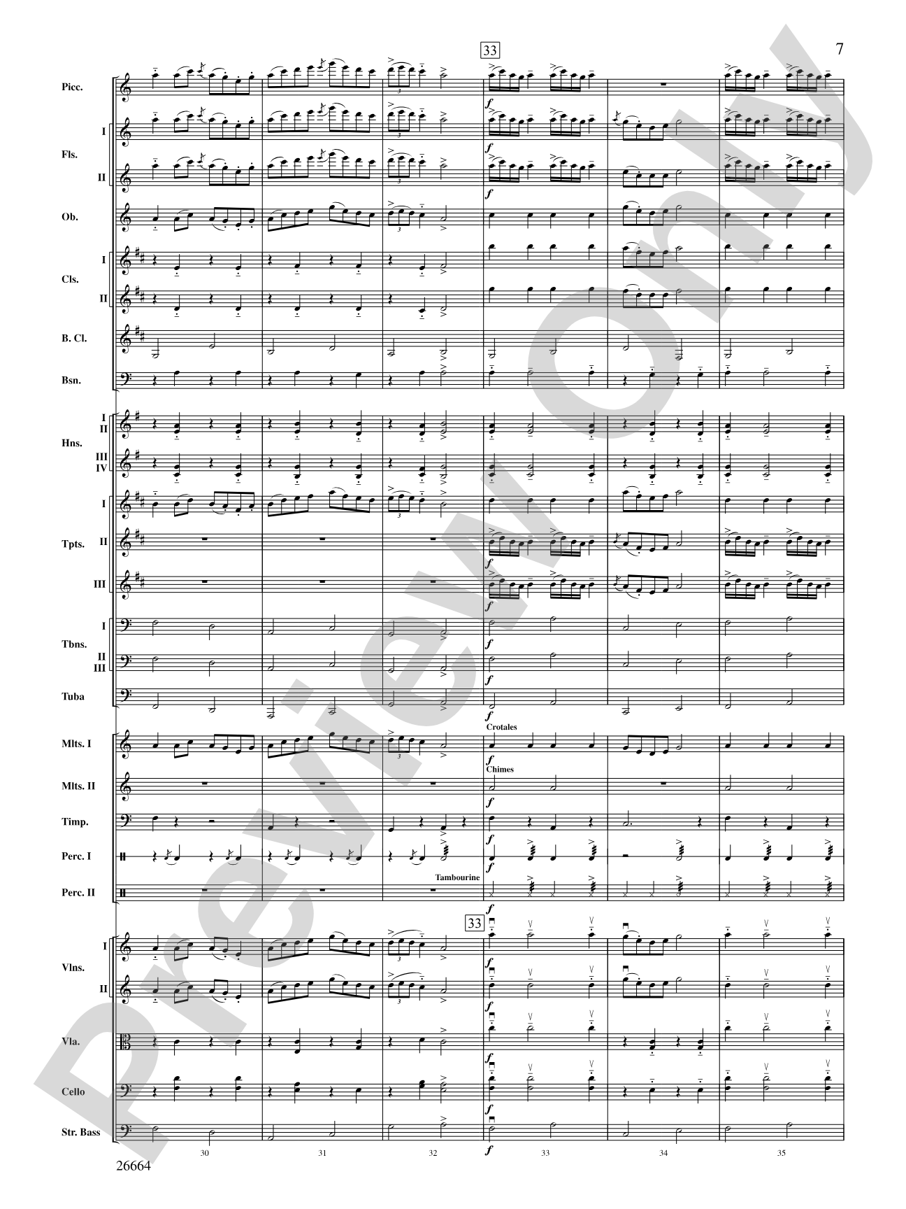 Tatarian Dances: Full Orchestra Conductor Score & Parts