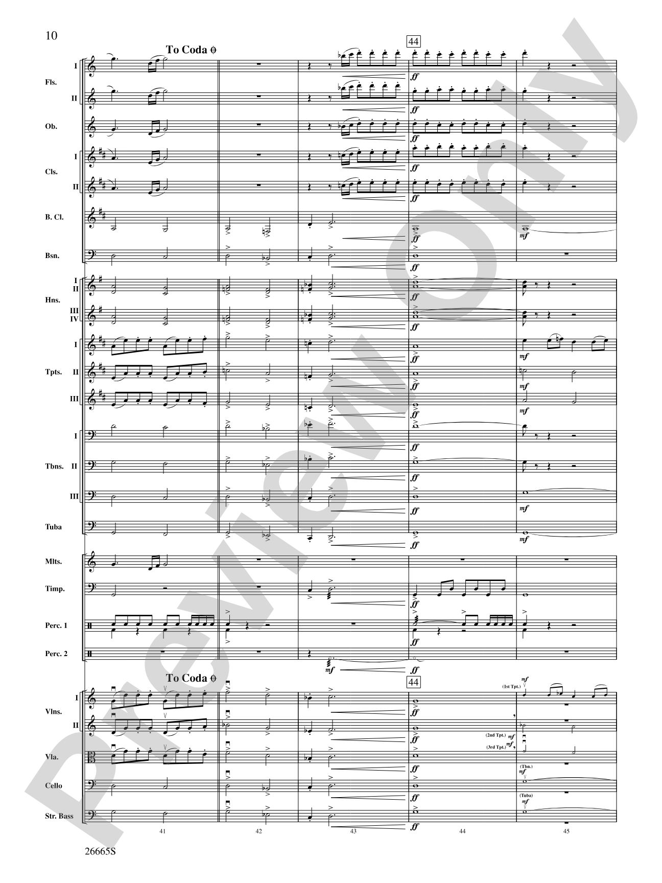Medieval Legend: Full Orchestra Conductor Score & Parts