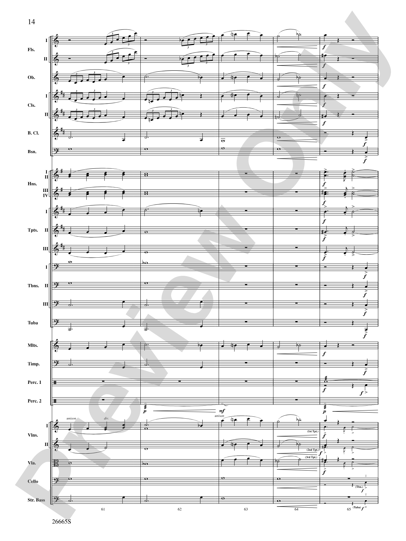 Medieval Legend: Full Orchestra Conductor Score & Parts