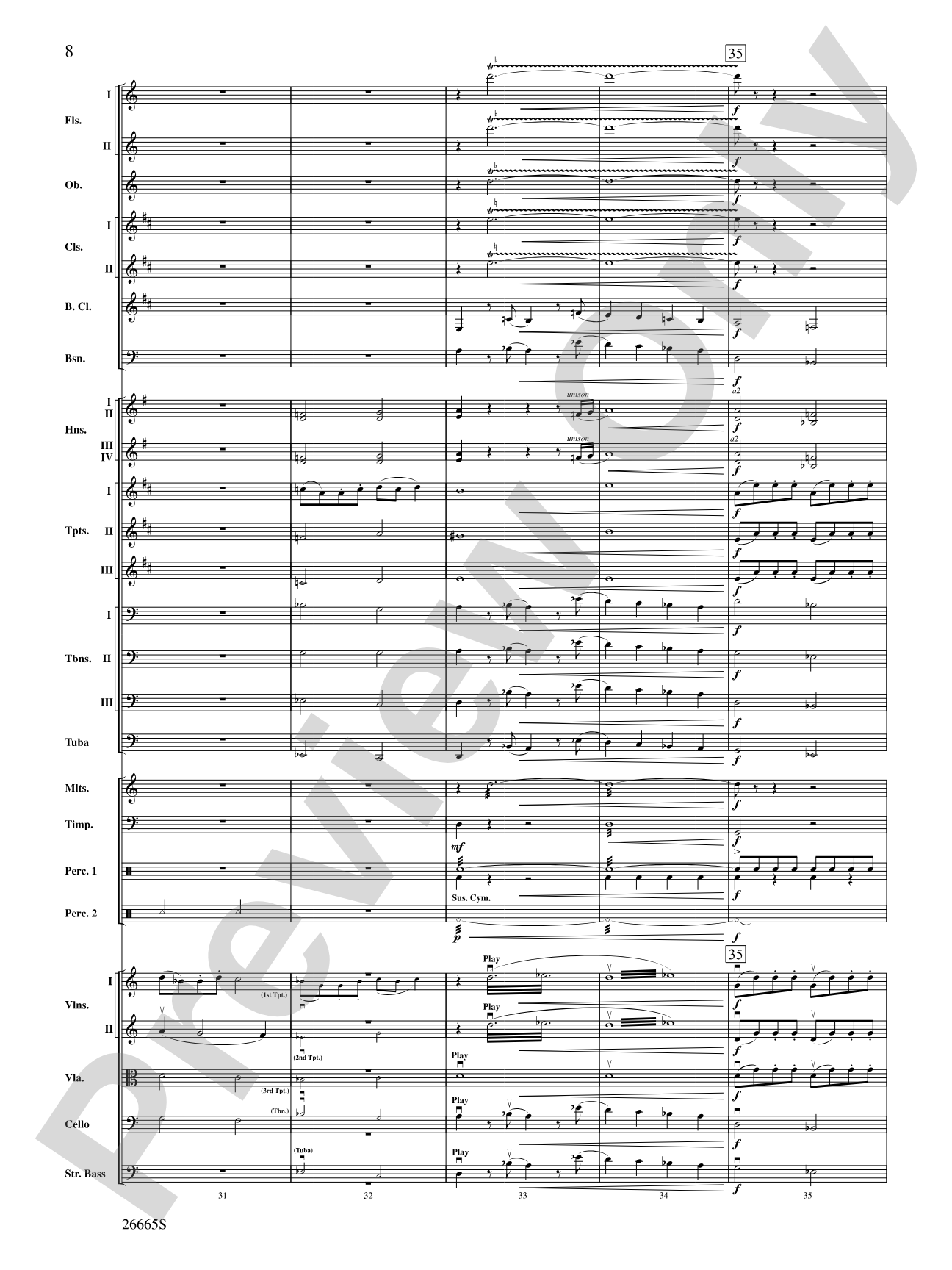 Medieval Legend: Full Orchestra Conductor Score & Parts