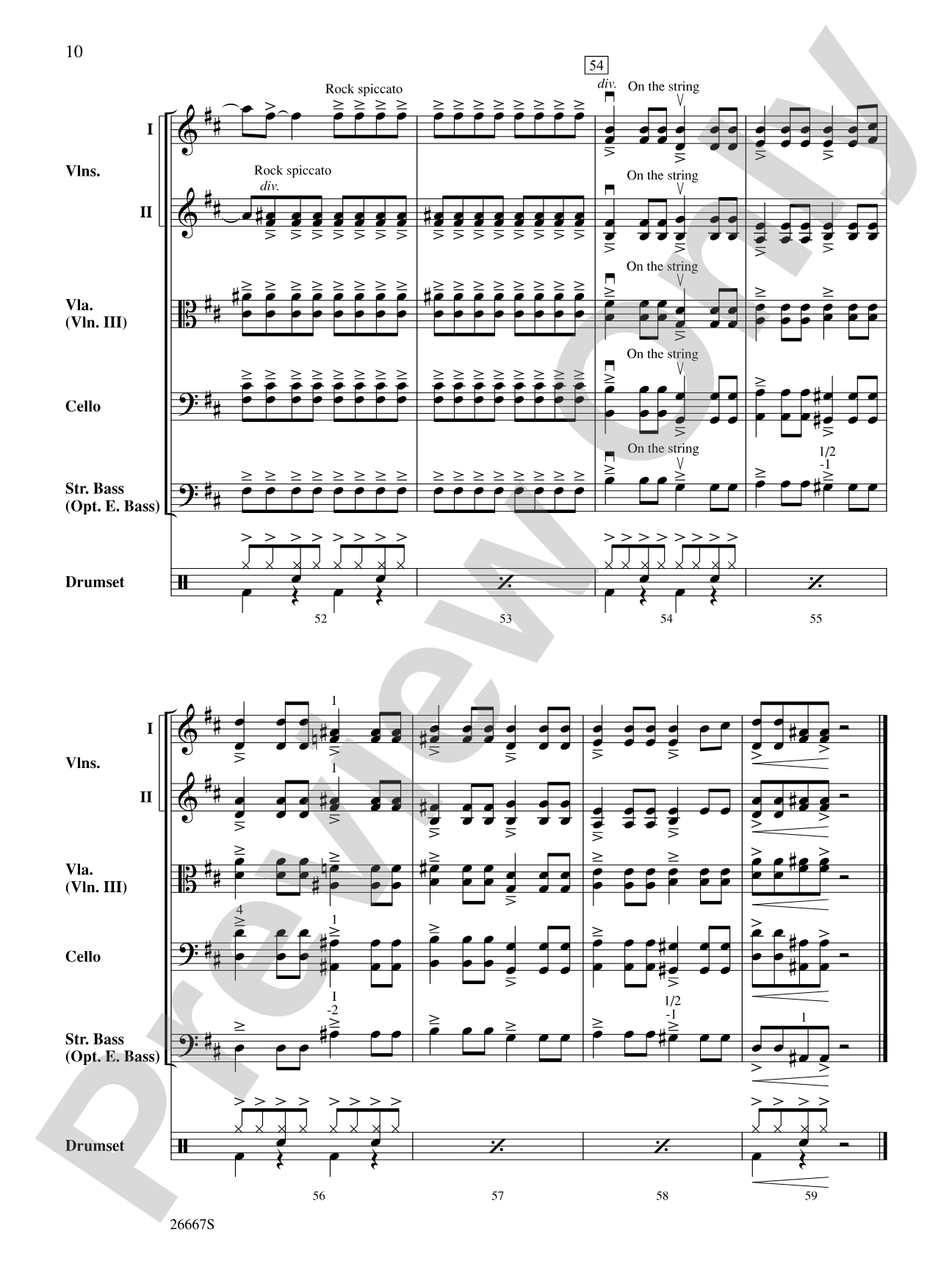 Boulevard of Broken Dreams: String Orchestra Conductor Score & Parts