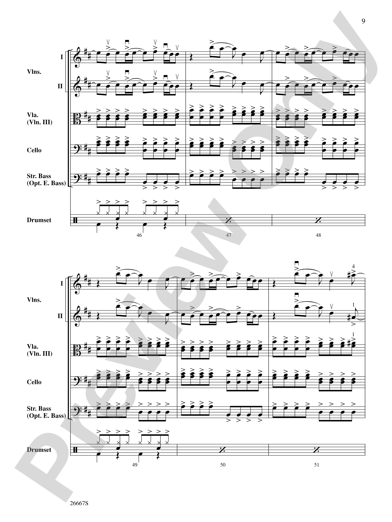 Boulevard of Broken Dreams: String Orchestra Conductor Score & Parts