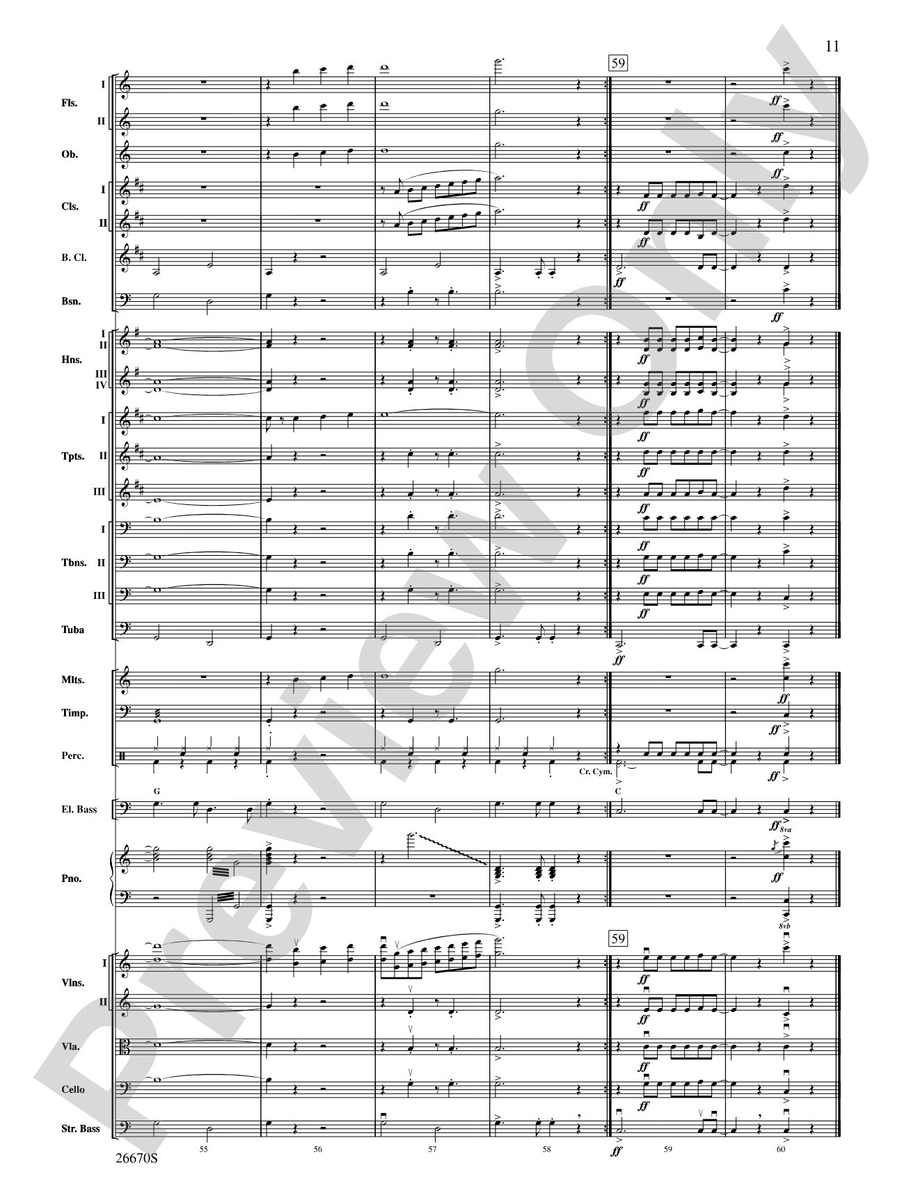 You're the One That I Want (from Grease): Full Orchestra Conductor Score & Parts