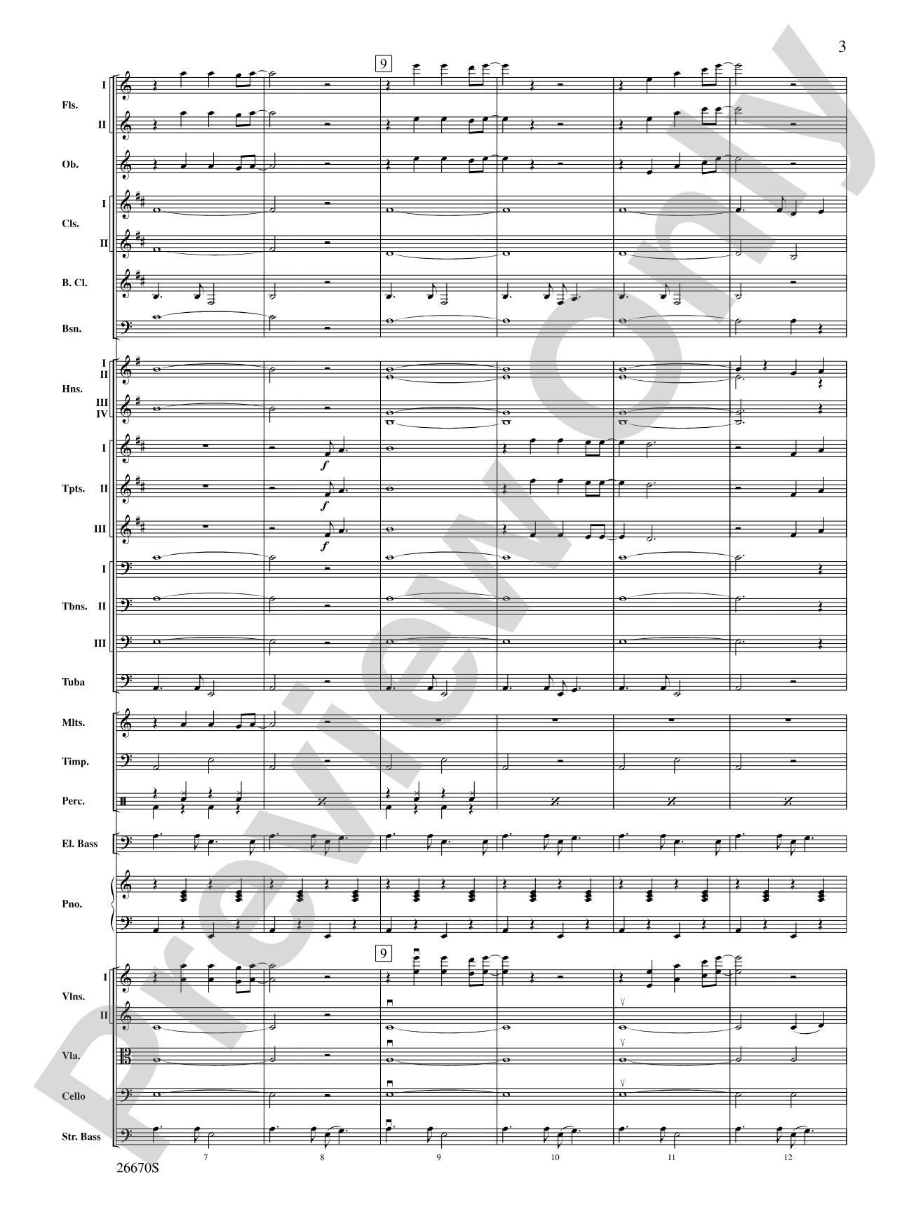 You're the One That I Want (from Grease): Full Orchestra Conductor Score & Parts