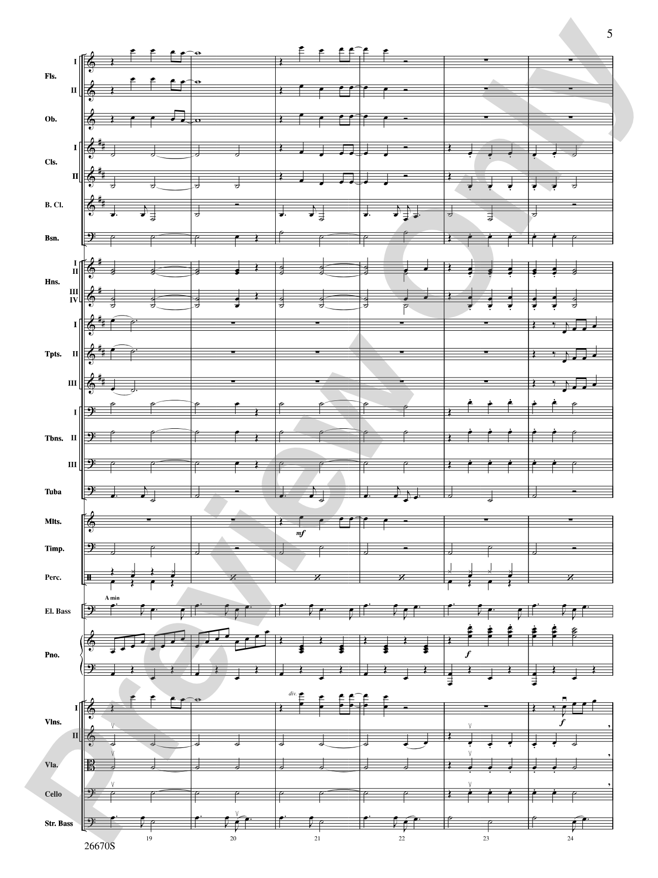 You're the One That I Want (from Grease): Full Orchestra Conductor Score & Parts