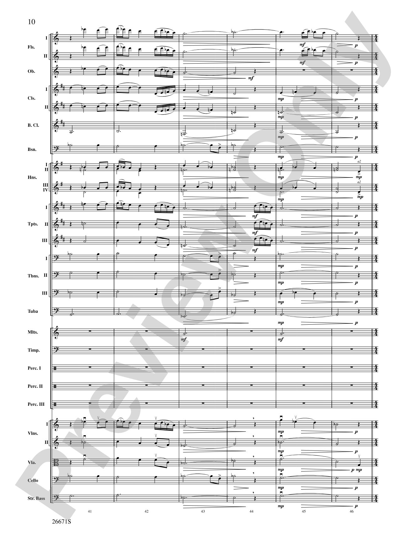 The Story of Mumble Happy Feet: Full Orchestra Conductor Score & Parts