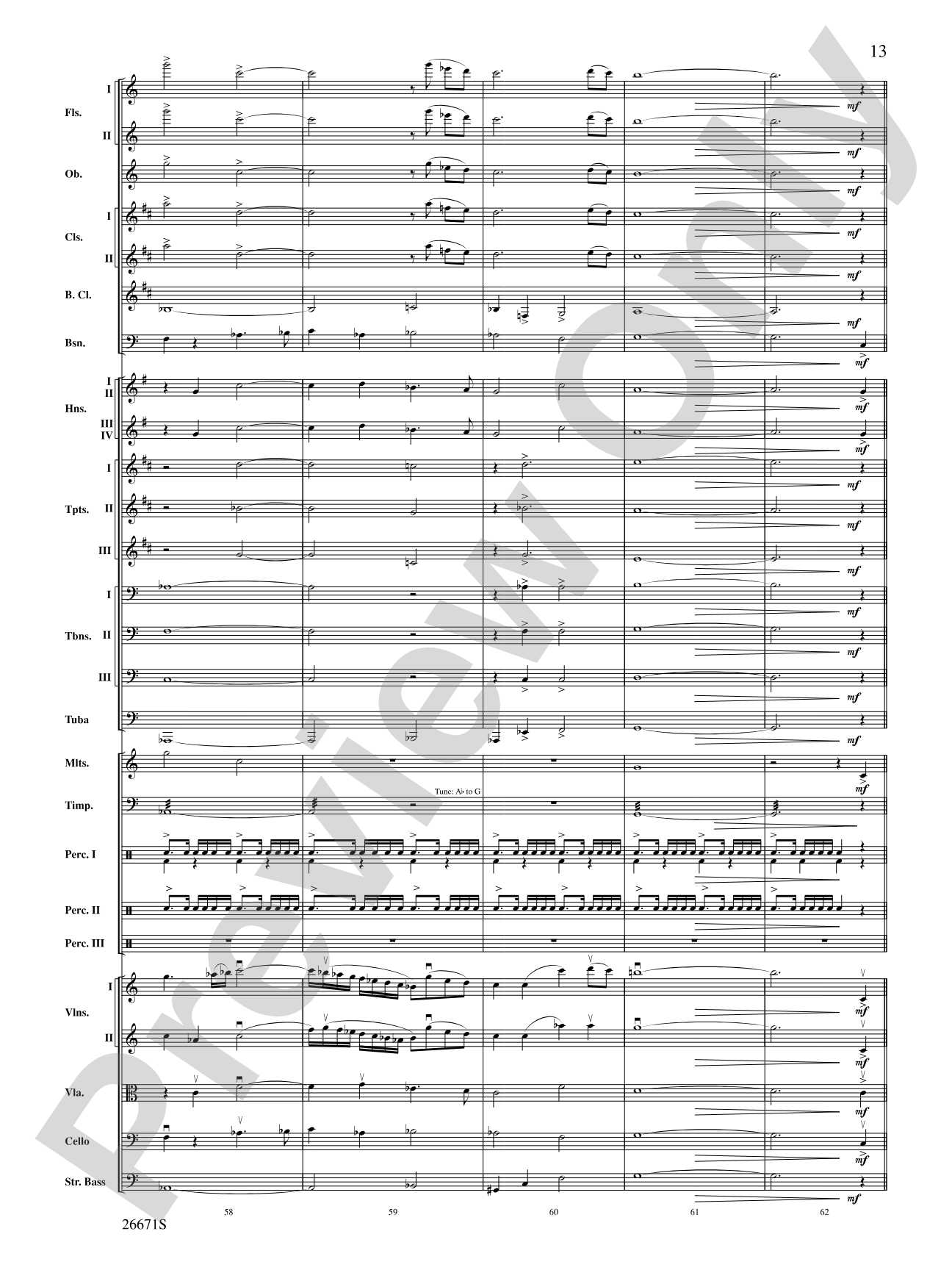 The Story of Mumble Happy Feet: Full Orchestra Conductor Score & Parts