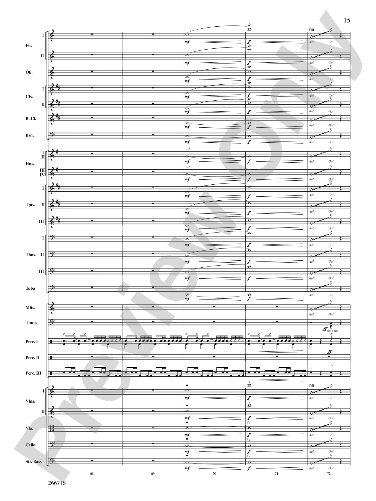 The Story of Mumble Happy Feet: Full Orchestra Conductor Score & Parts