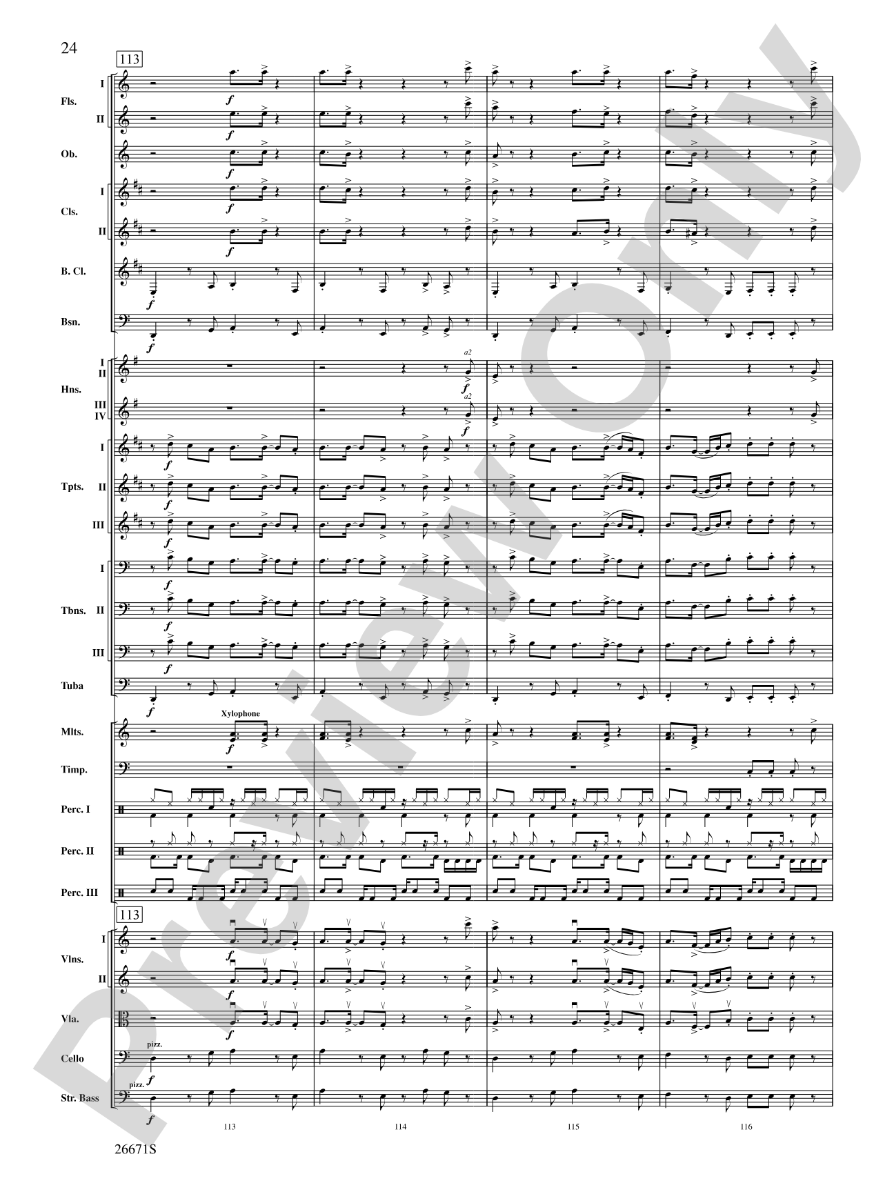 The Story of Mumble Happy Feet: Full Orchestra Conductor Score & Parts